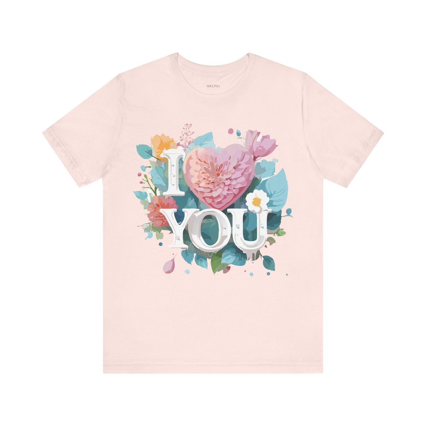Valentine Graphic T Shirt Unisex Jersey Short Sleeve Tee With Adelpha Artwork Design