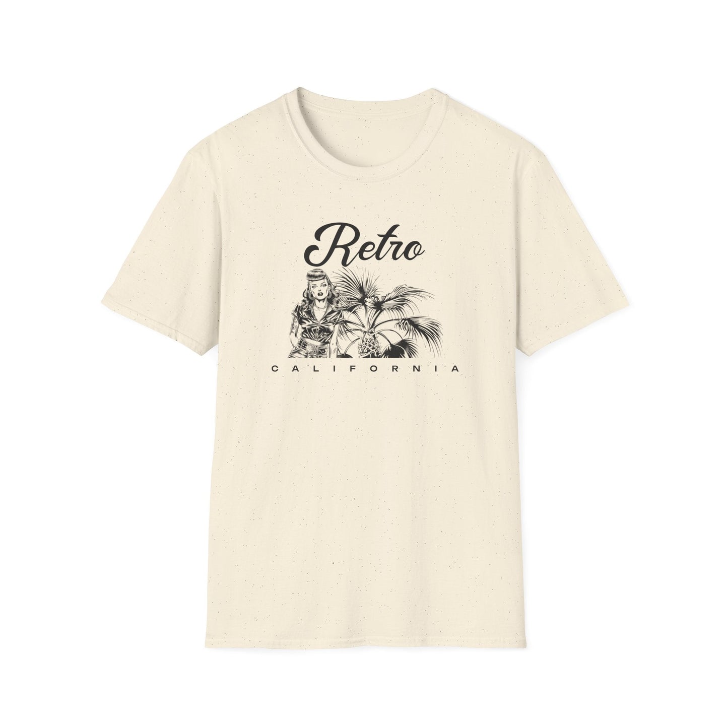 Retro California T-Shirt Unisex Cotton Vintage Palm Beach Graphic Tee