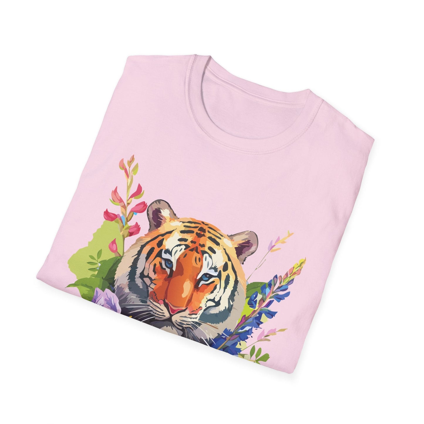 Tiger Shirt Unisex Gildan Softstyle Tee 100 Percent Ring Spun Cotton