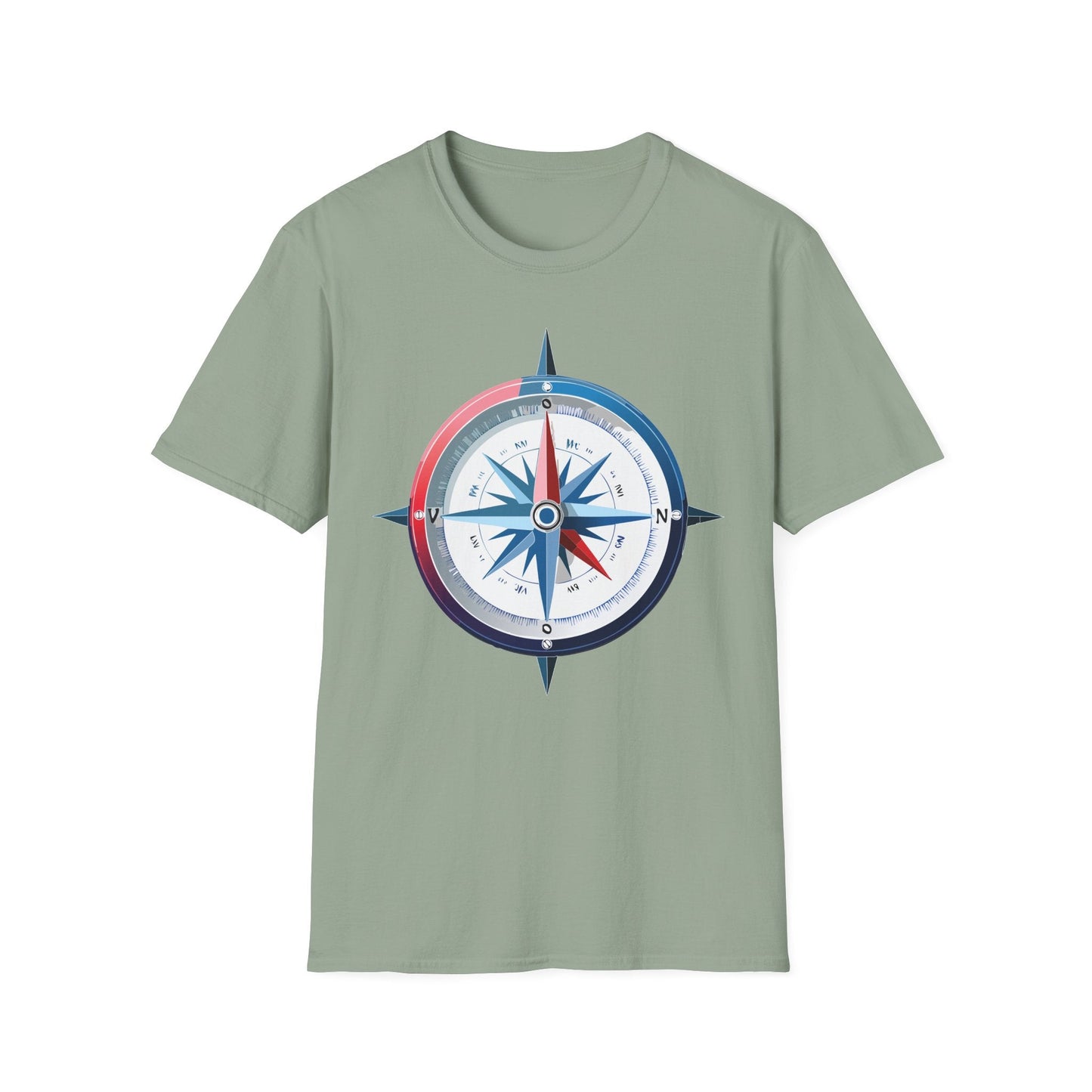 Compass Navigator Graphic Tee Unisex 100 Cotton 5