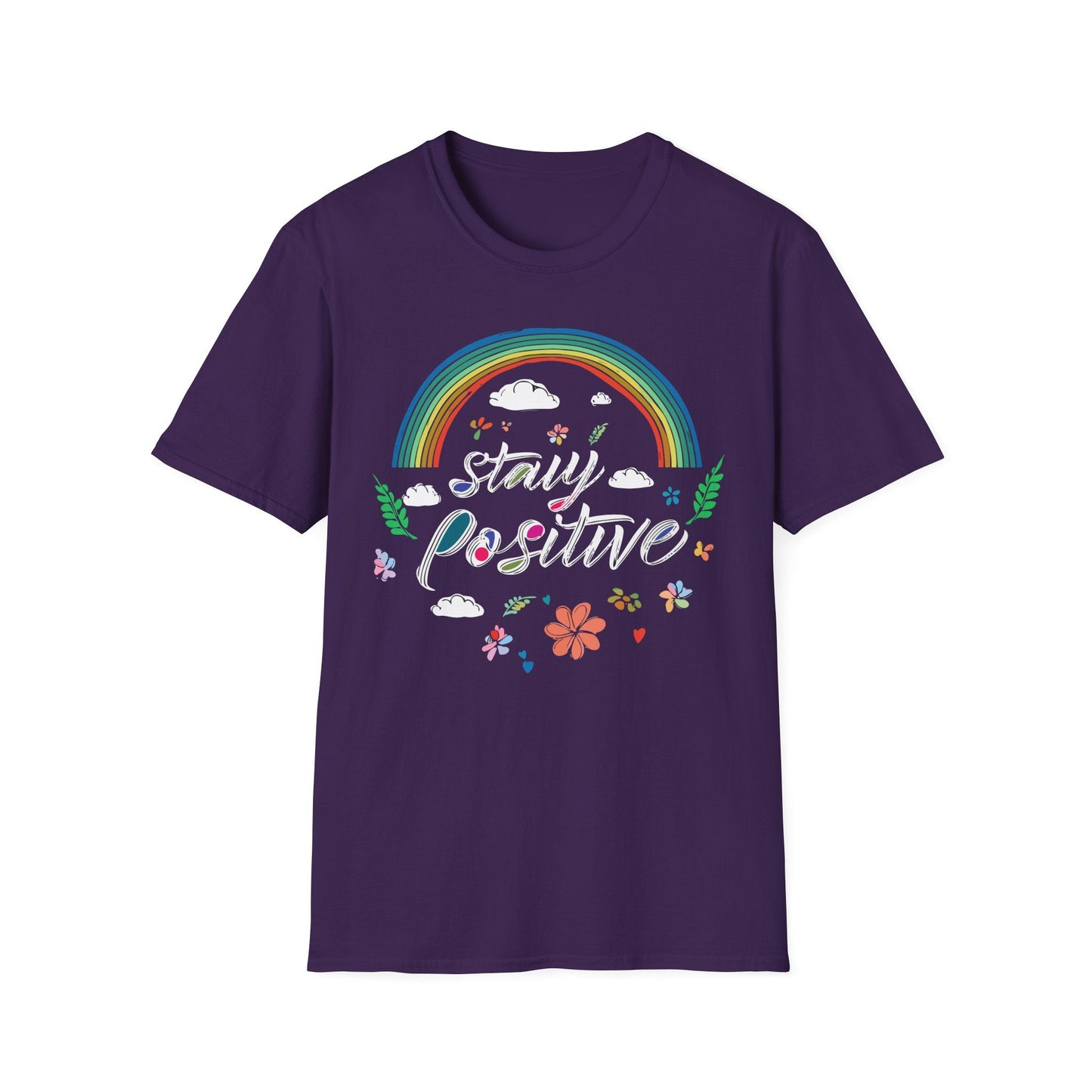 Positive Slogan T Shirts For Men And Women Unisex Short Sleeve Tee With Good Quotes Gildan Softstyle 64000