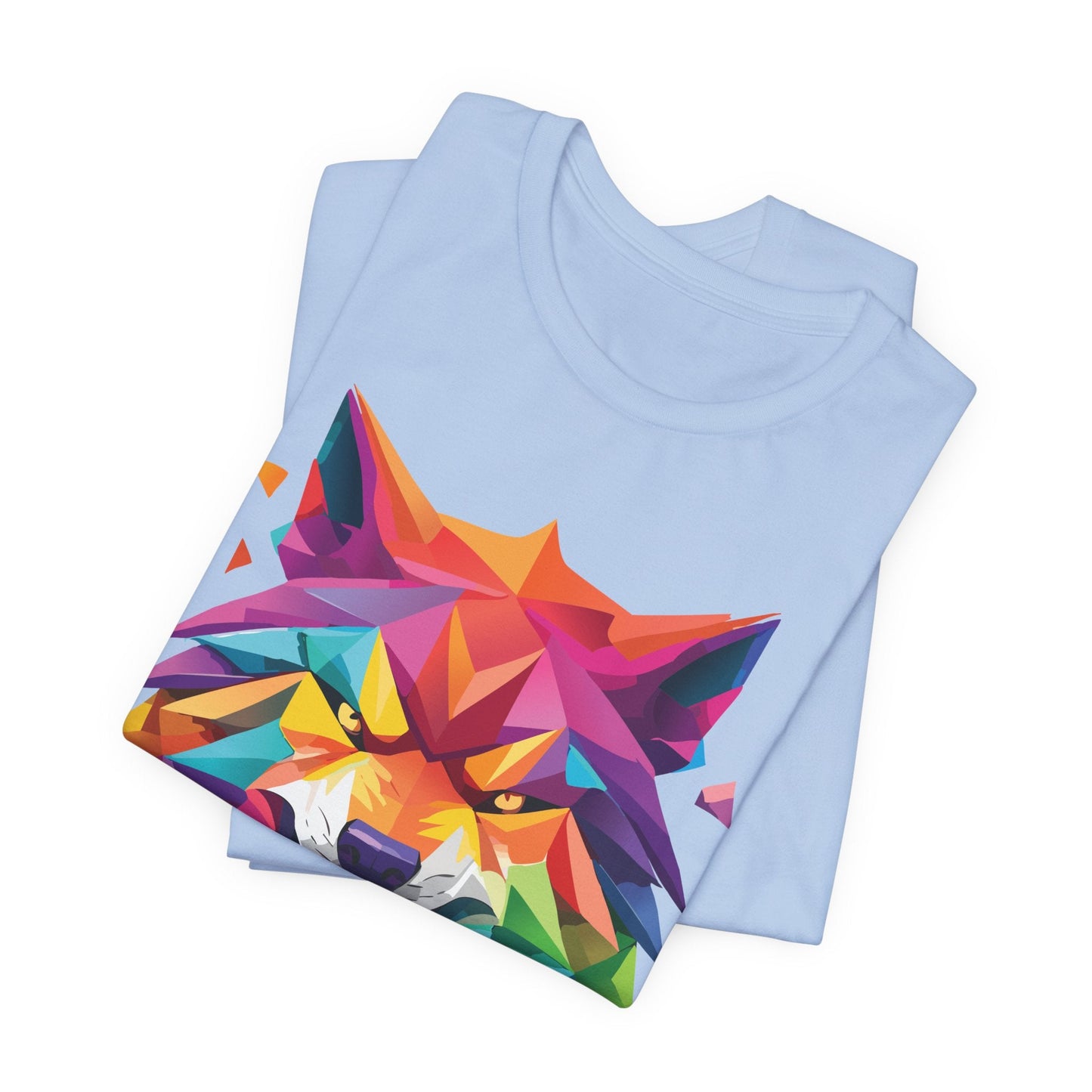 Unisex Animal Shirt With Art Design And Wild Animals Print Tee Short Sleeve Premium