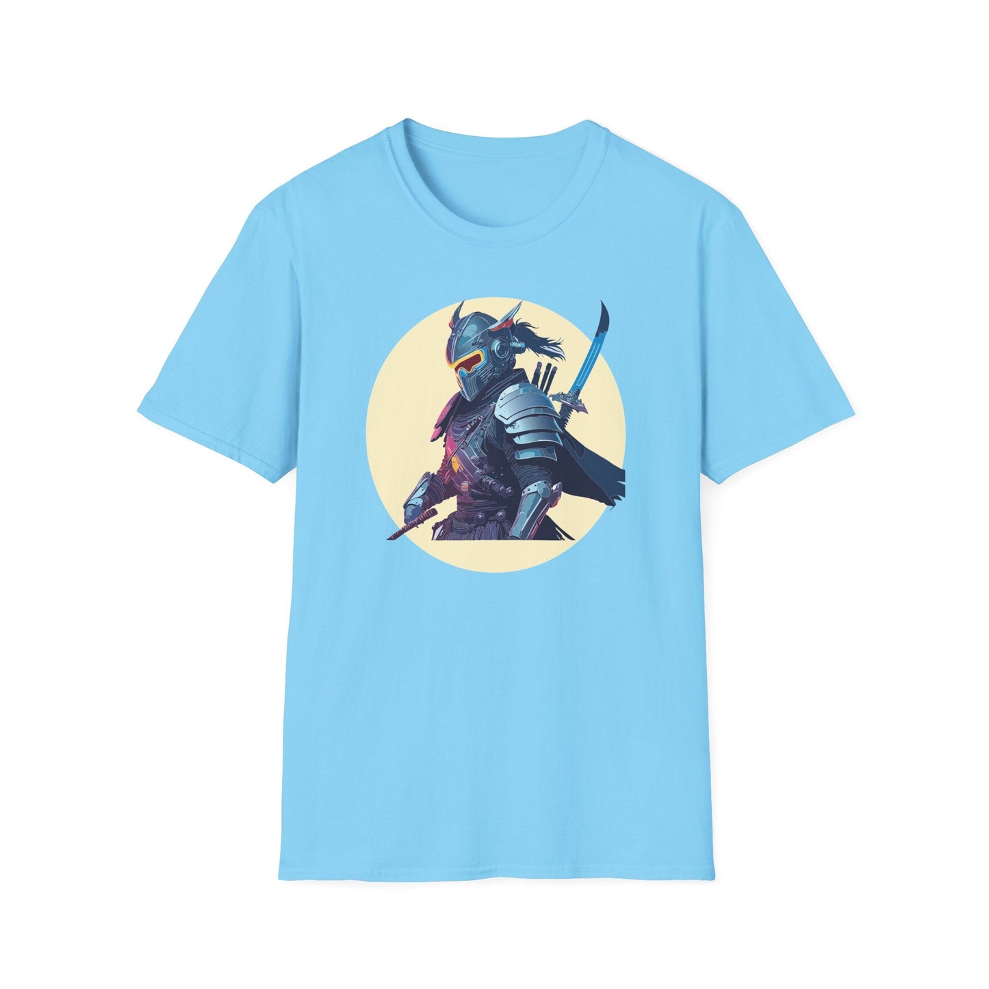 Samurai Shirt Unisex Softstyle Short Sleeve T Shirt Gildan 64000 Breathable Comfort Wear