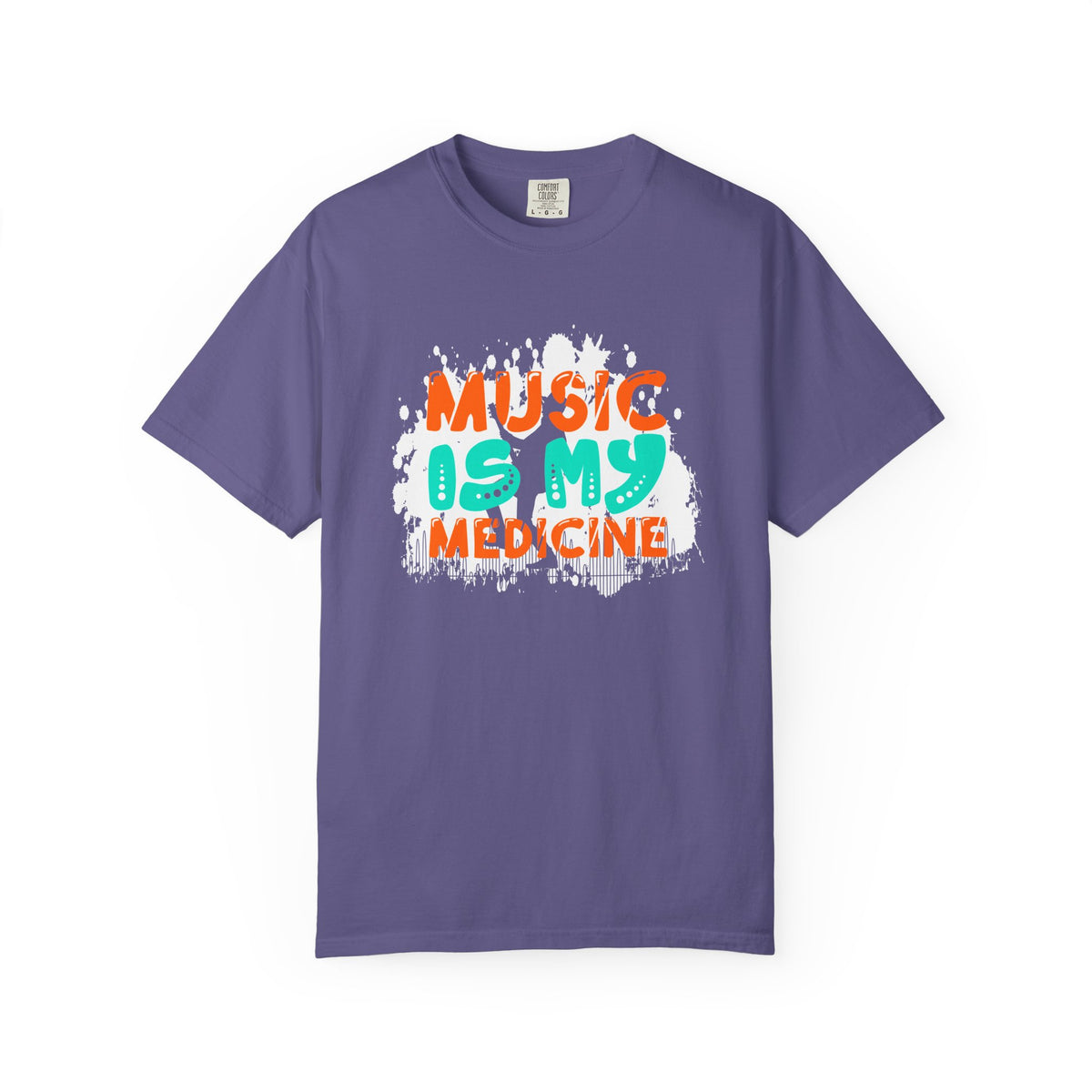 Music Is My Medicine T-shirt Music Lover Graphic Band Unisex Cotton Tee 068