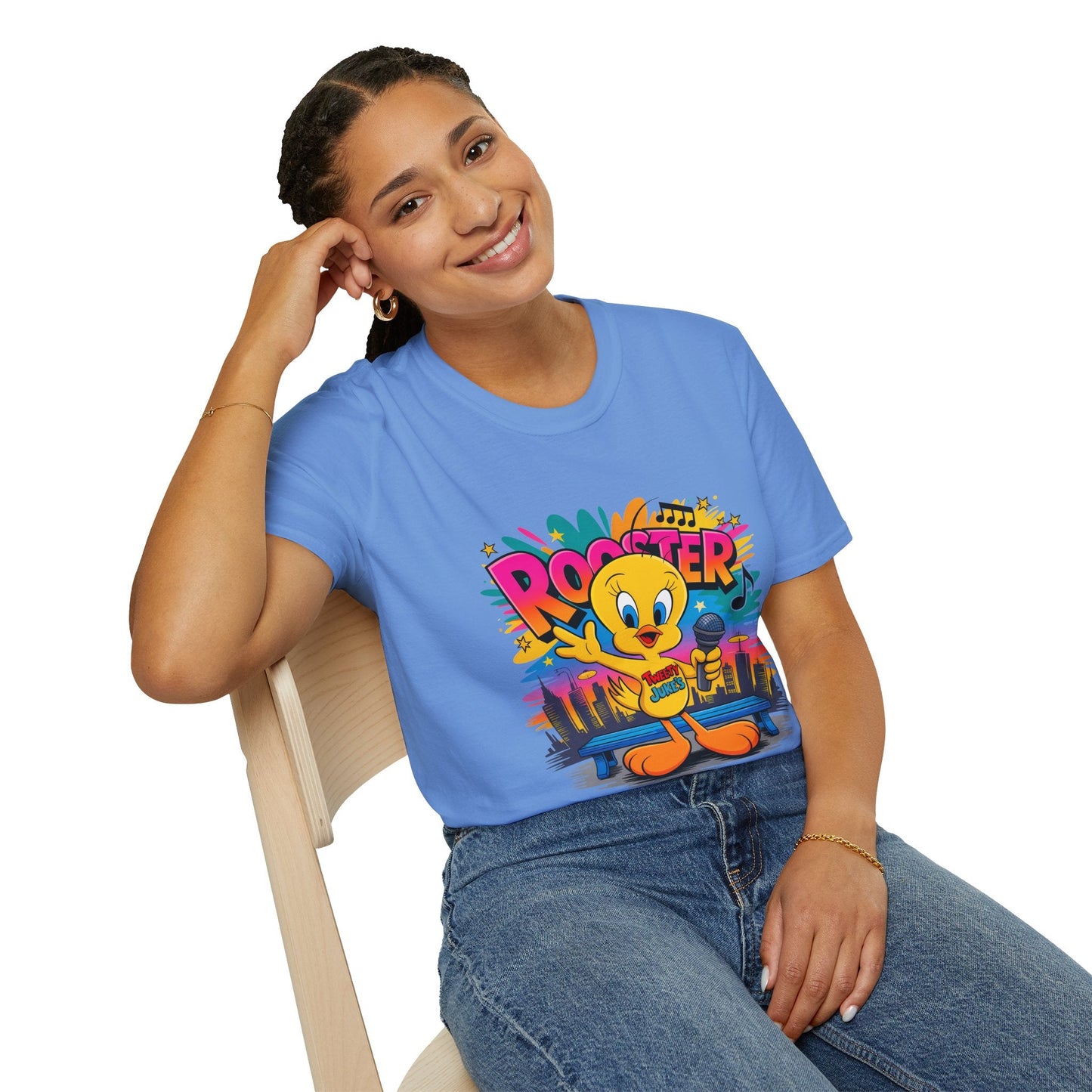 Cartoon T Shirt With Animation And Funny Animals Tee Shirt For Unisex Wear Comfortable