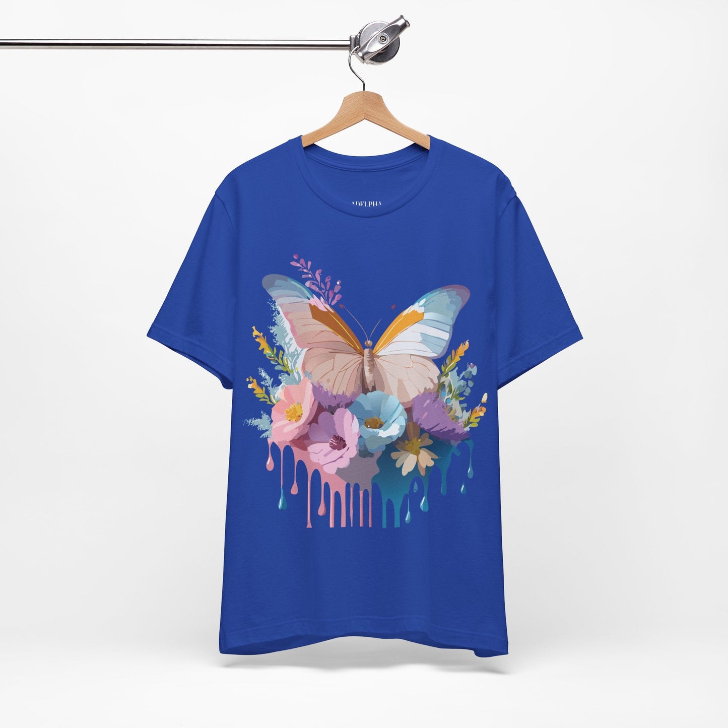 Butterfly Graphic T Shirt Unisex Adelpha Vintage Art Design Tee
