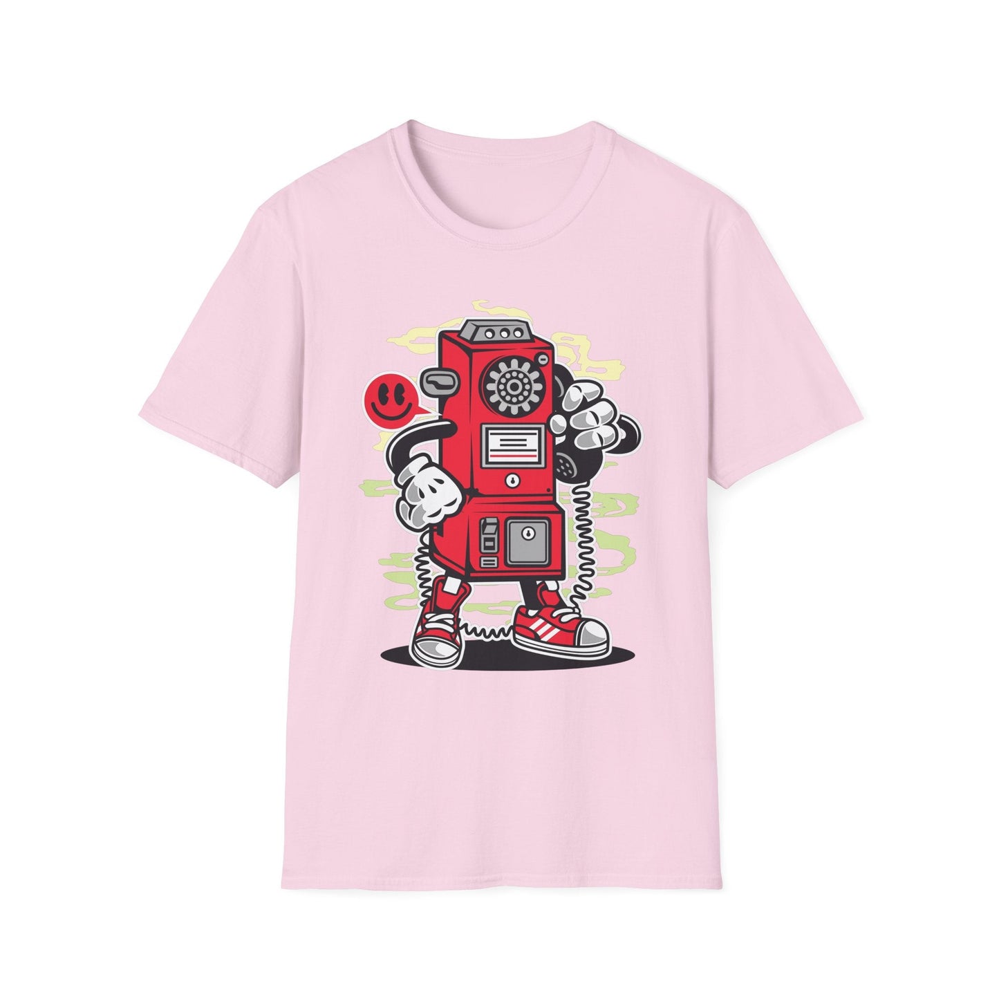 Cartoon T Shirt Animation T Shirt Funny Graphic Tee Softstyle 64000 Unisex Short Sleeve