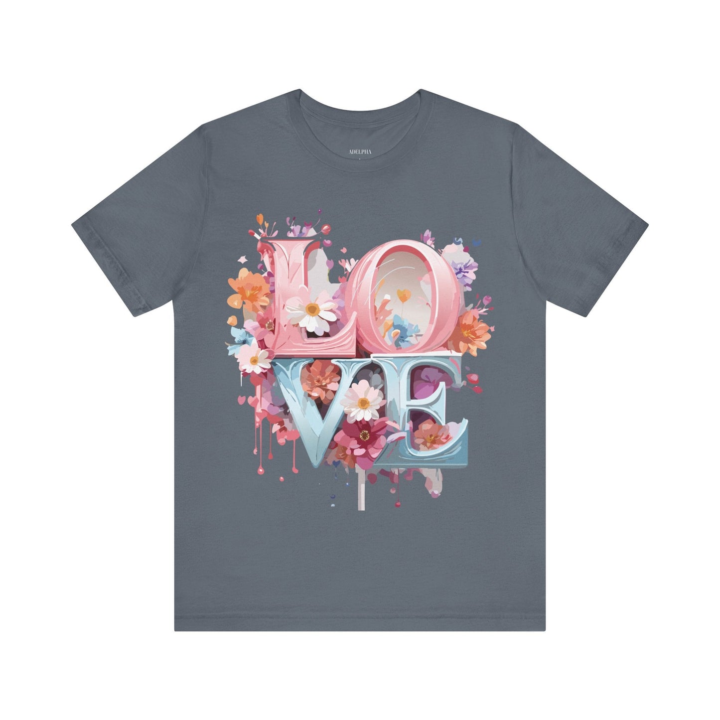 Adelpha Graphic Tee Unisex Jersey Short Sleeve Vintage Inspired Artwork Valentine Shirt
