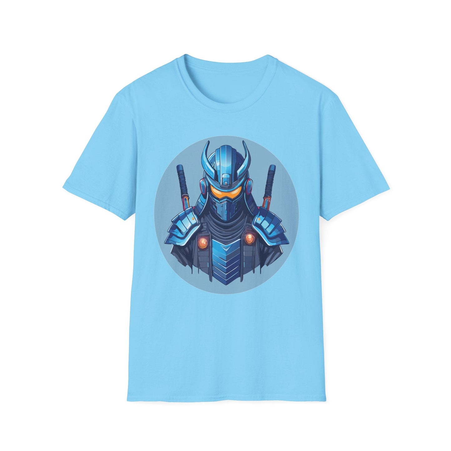 Samurai Shirt Unisex Softstyle T Shirt 100 Percent Ring Spun Cotton Gildan 64000