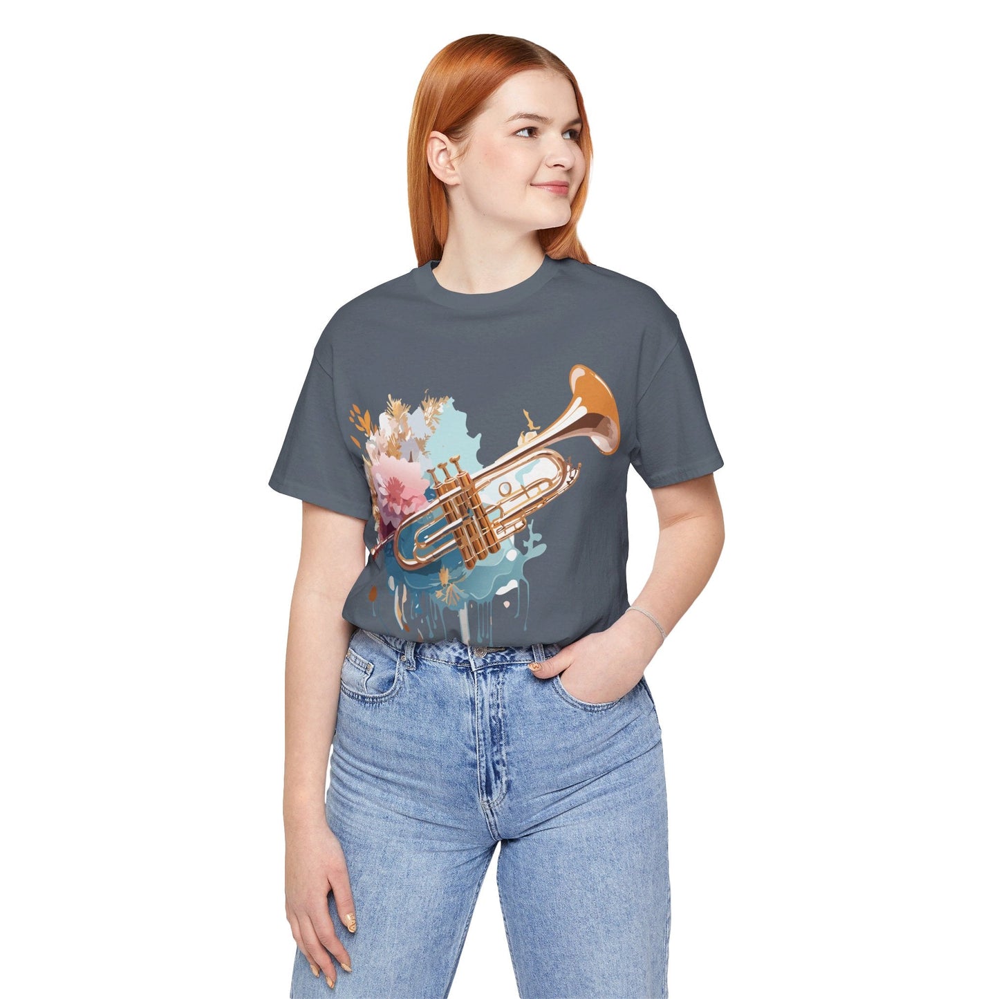 Unisex Graphic T Shirt Adelpha Music Tee Vintage Inspired Art Design Short Sleeve