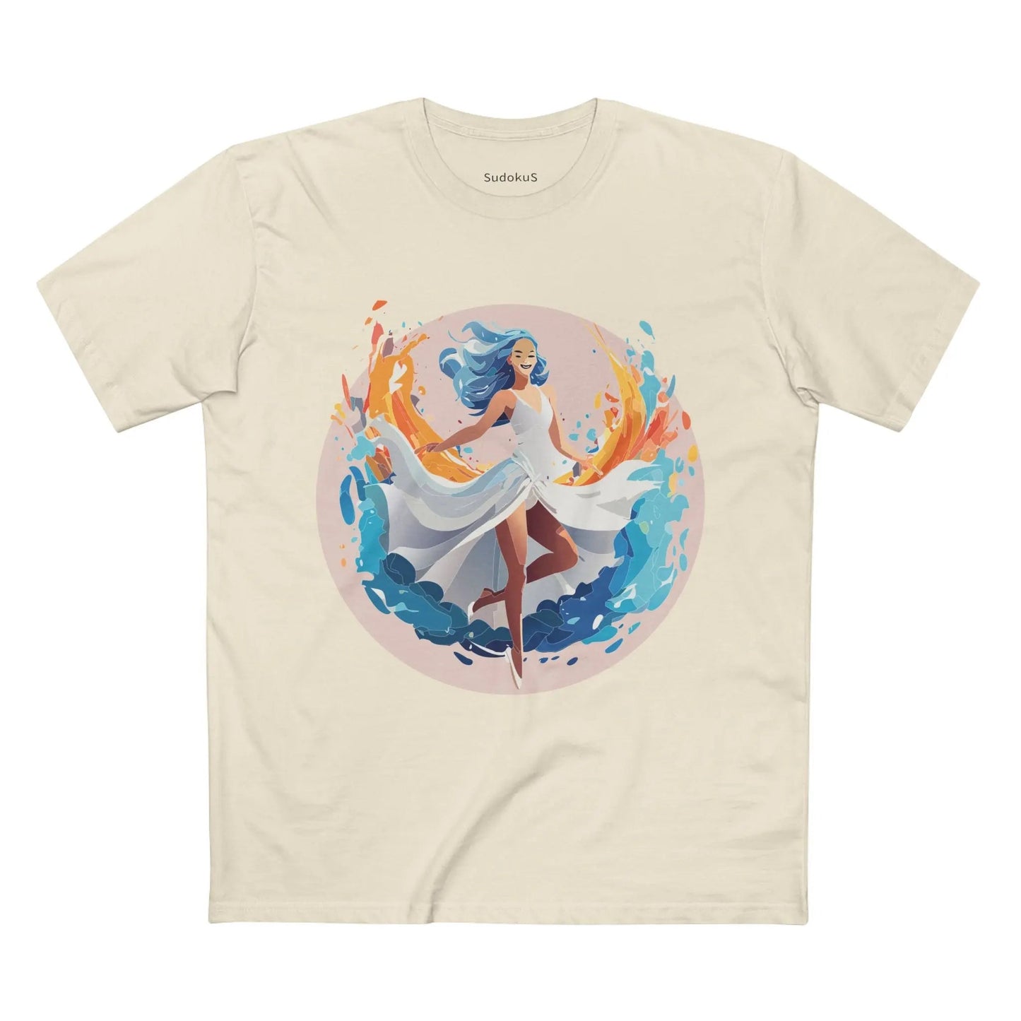 Dancer Graphic Unisex 100 Cotton Staple Tee 1