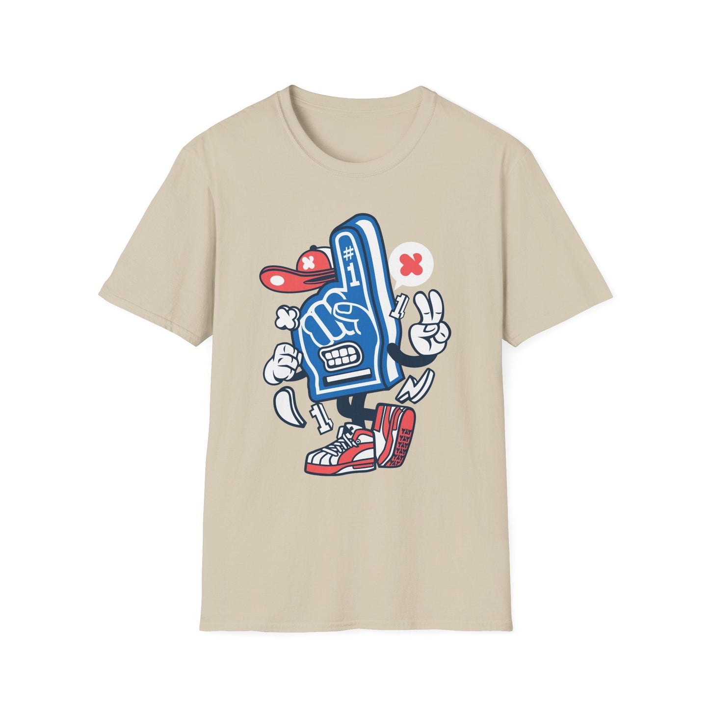 Cartoon T Shirt Animation Tee Unisex Funny Tee Gildan Softstyle 64000 100 Percent Ring Spun Cotton