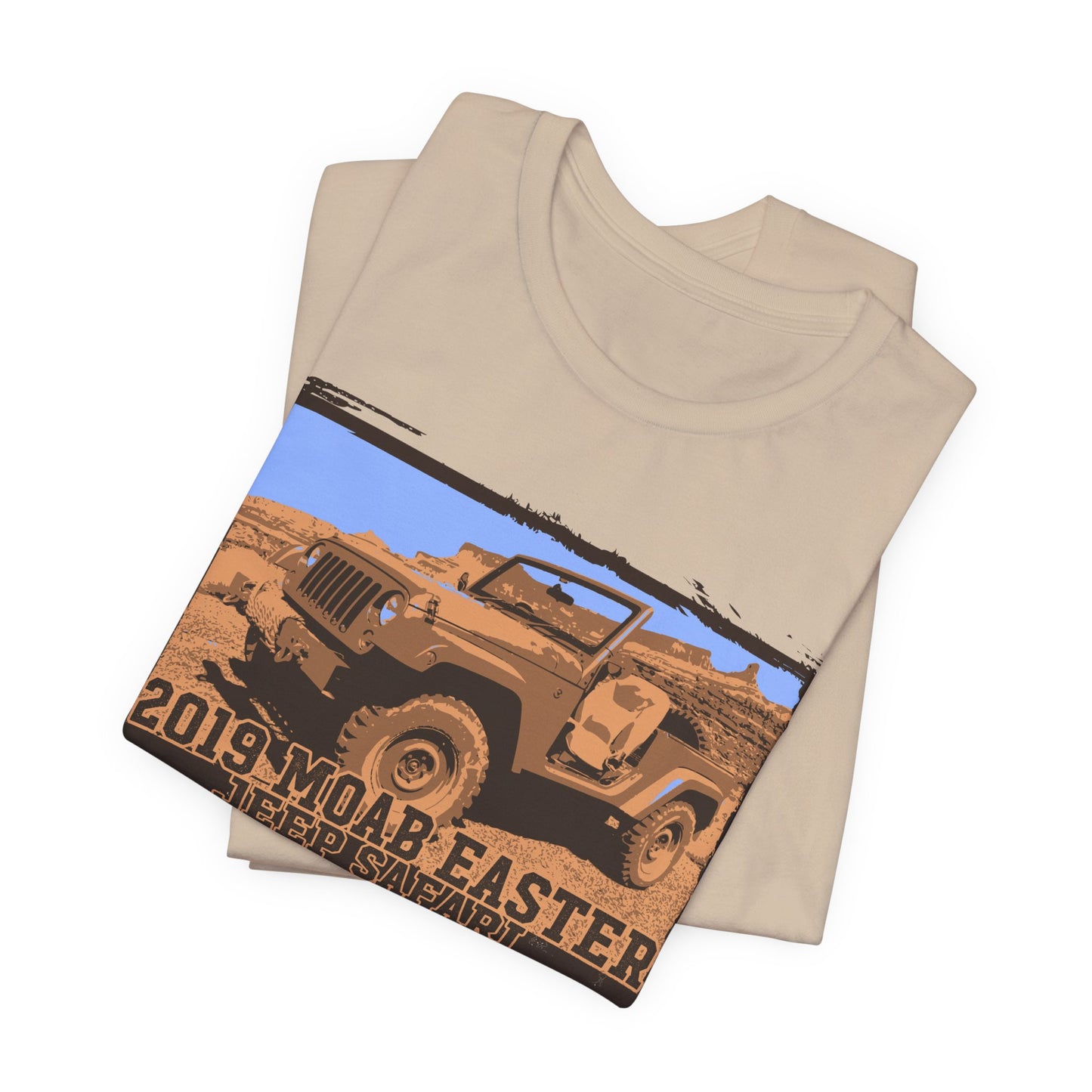 Moab Easter Safari Graphic Design Tee, Moab Easter Shirt, Vintage Tees, Art Design T-Shirt, Graphic Tee, Retro Art Shirts