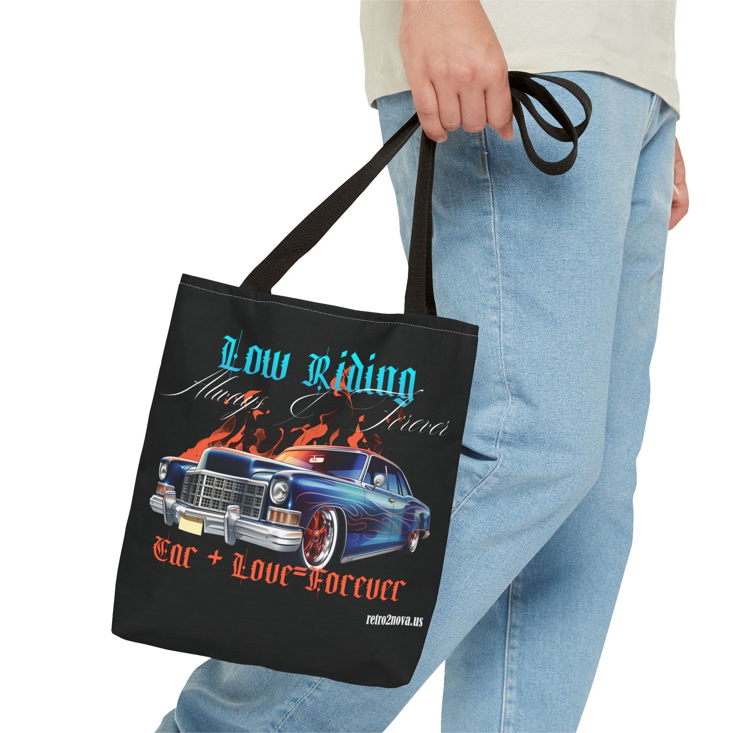 Classic Vintage Car Canvas Tote Bag By Retro2Nova For Everyday Use Stylish Durable Work Tote
