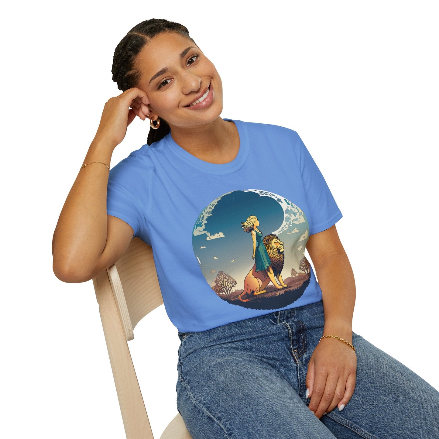 Womens Graphic T Shirt Art Design Tee Softstyle 64000 100 Percent Cotton Unisex Comfort