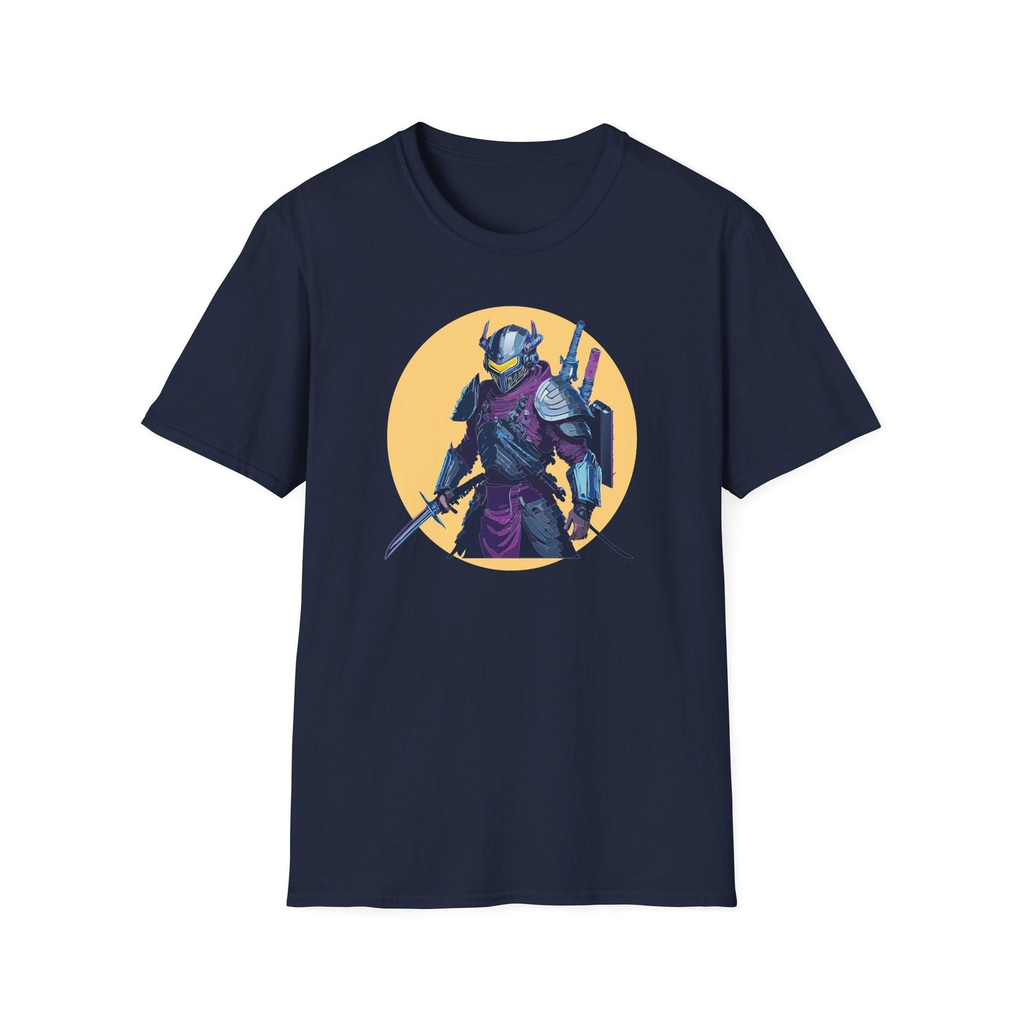 Samurai Shirt Unisex T Shirt Softstyle Gildan 64000 Cotton Tee Breathable Comfortable