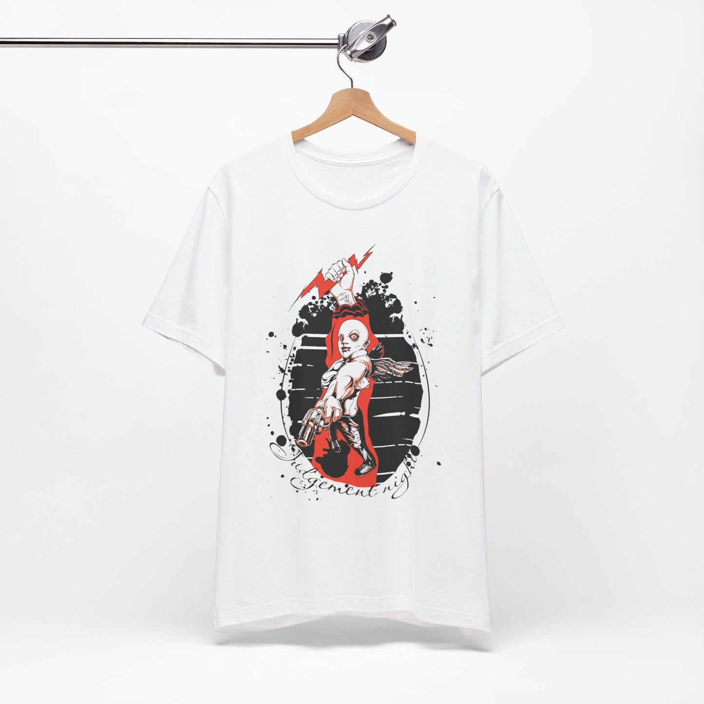 Judgment Night Tee, Artistic Tee, Graphic T-Shirt, Comic Tees, Artistic Comic T-Shirt, Vintage Top