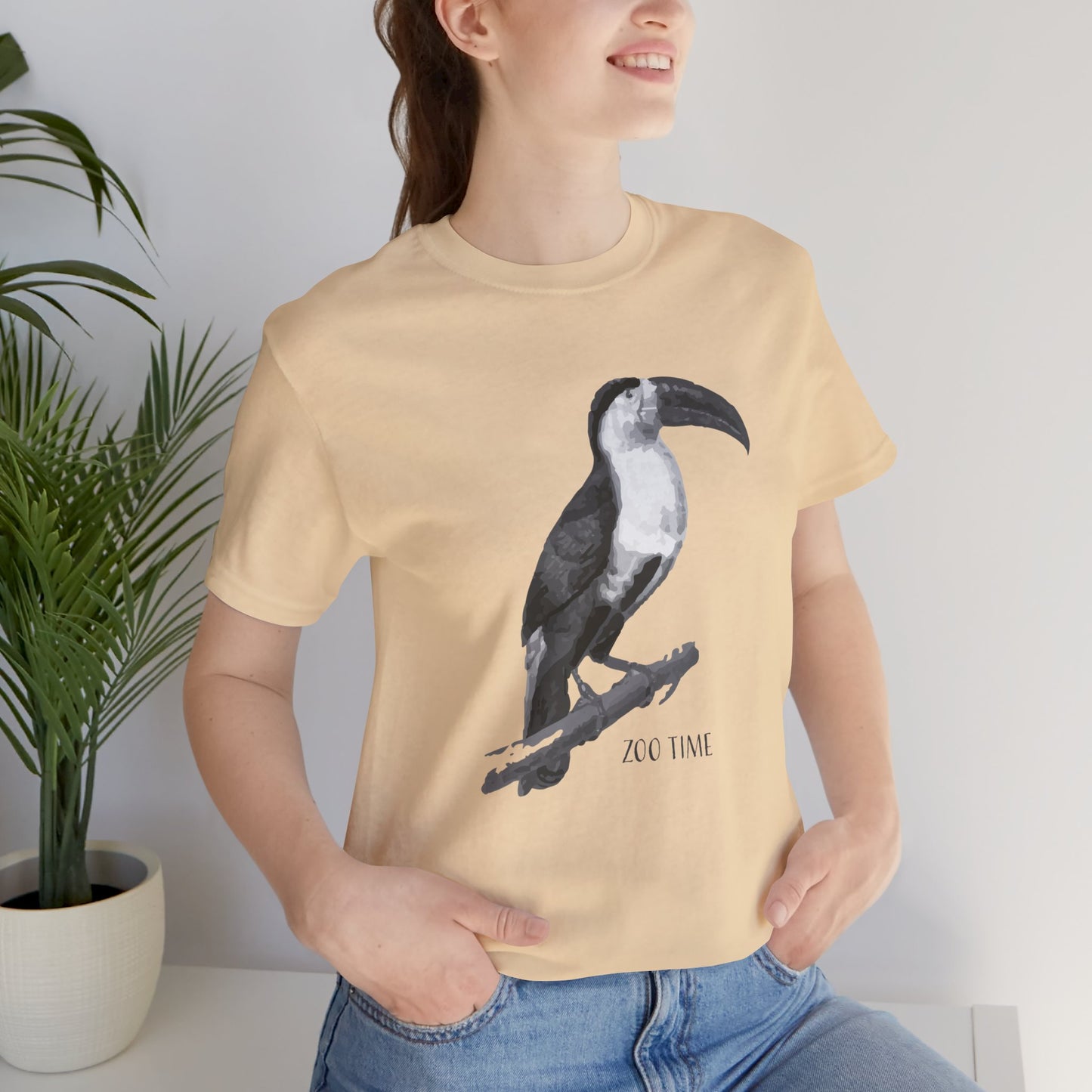 Unisex Tee Shirt with animals Print