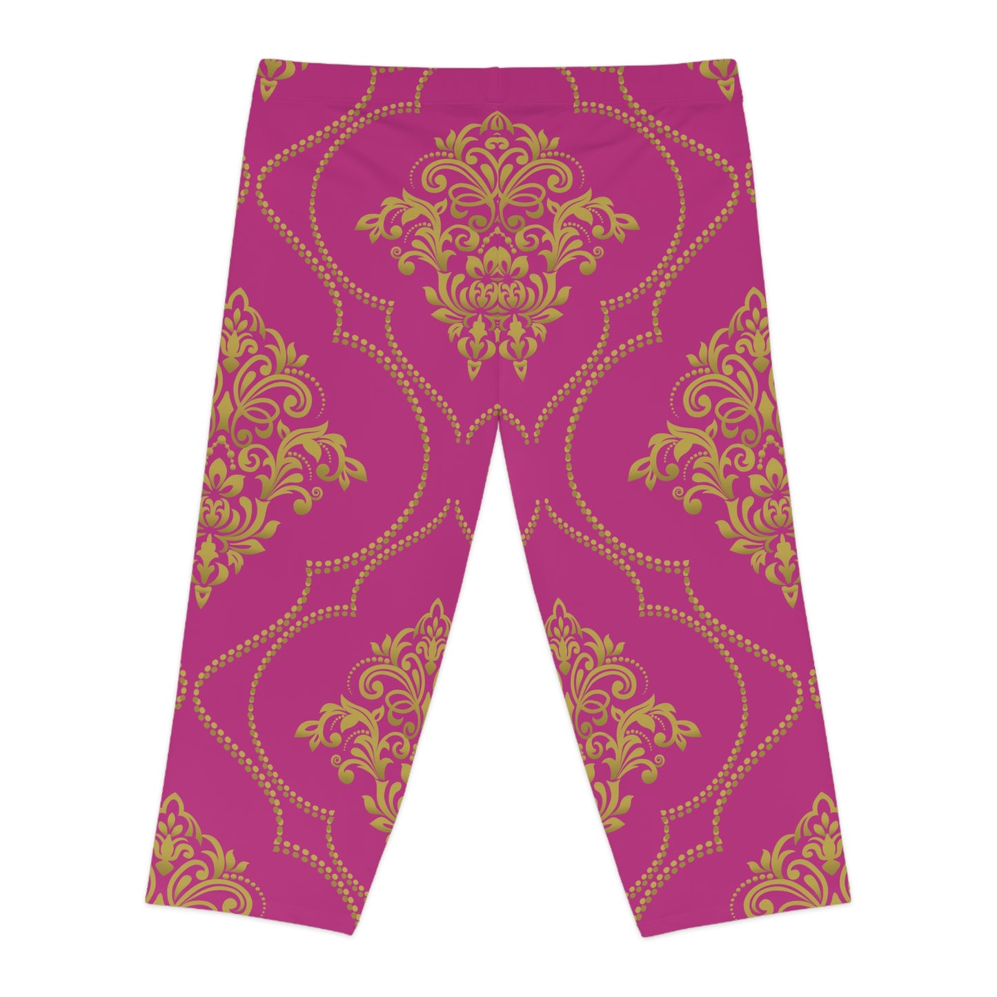 Capri leggings with traditional print