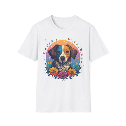 Dog Shirt Unisex Softstyle Tee 100 Percent Cotton Gildan 64000