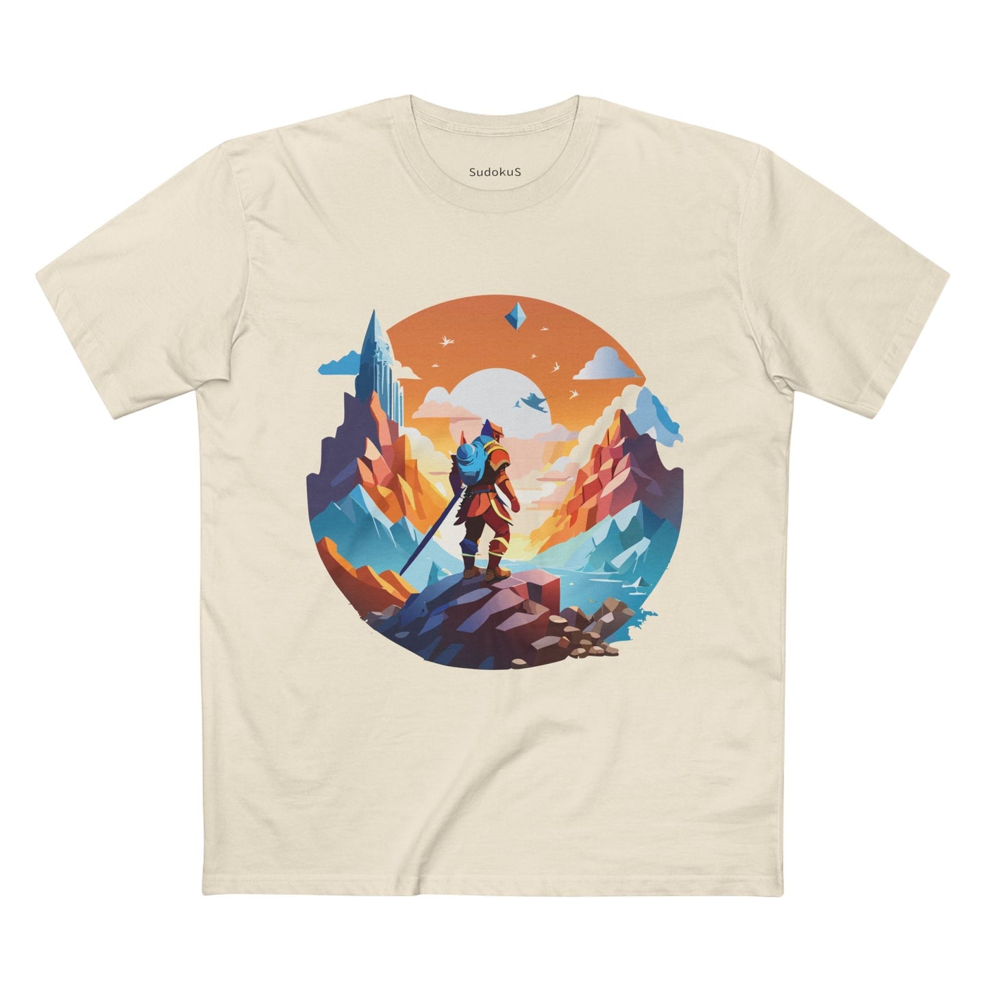 Adventures Graphic Unisex 100 Cotton Staple Tee 14