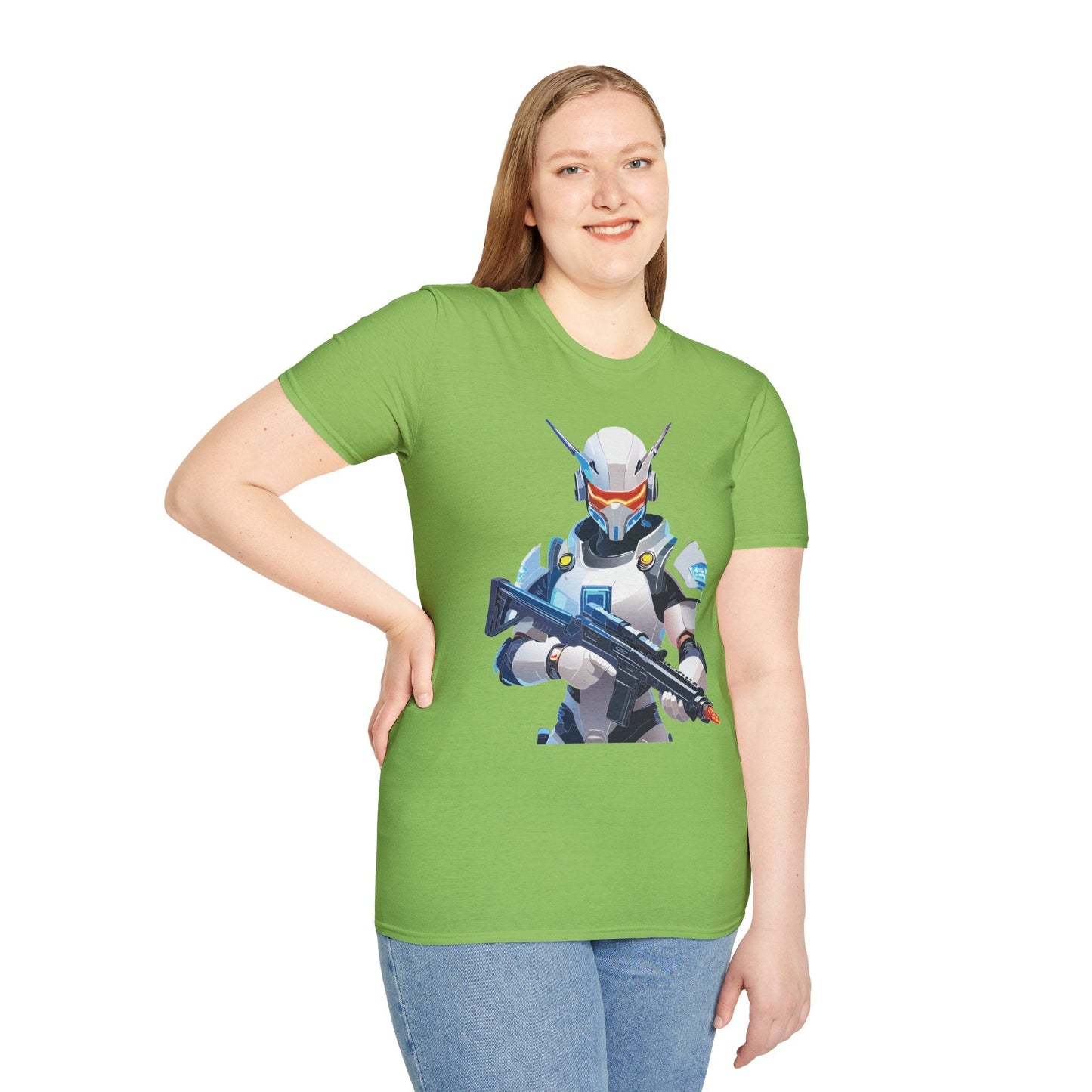 Robocop Shirt Unisex T Shirt With Robocop Artwork Gildan Softstyle 64000 Cotton Tee