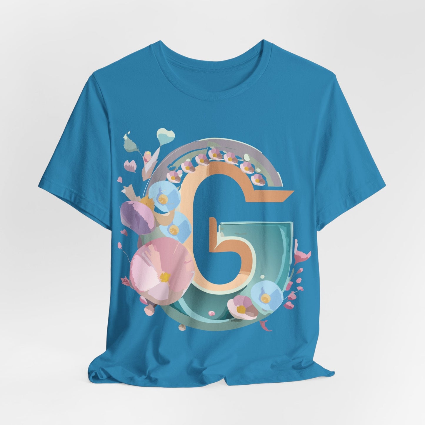 Adelpha Letter G Shirt Unisex Jersey Short Sleeve Graphic Tee With Vintage Inspired Artwork