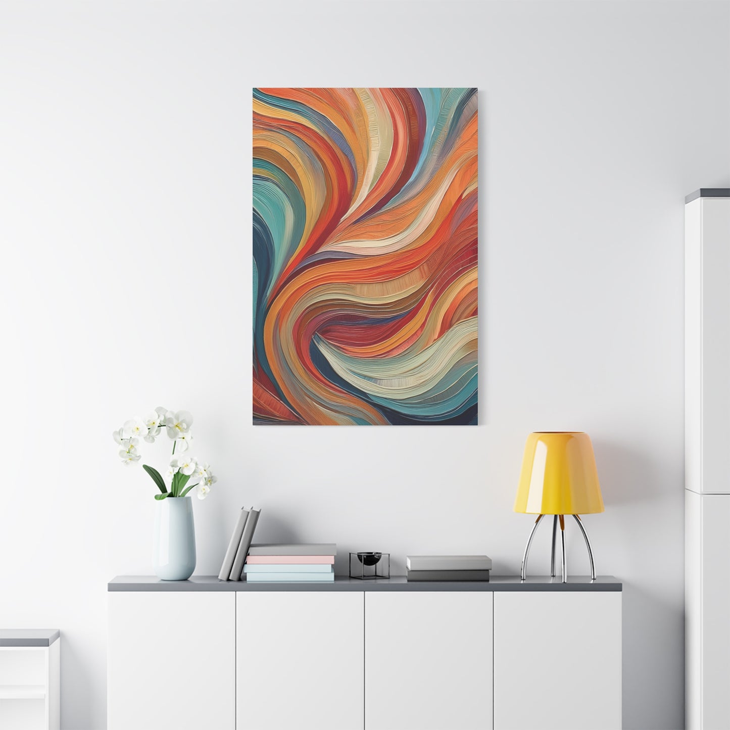 Abstract Oil Painting Print Canvas 20x24,20x30,24x30 24x32,24x36,30x40 32x48,36x48,40x60 Pine-Wood Inner Frame ABS-99