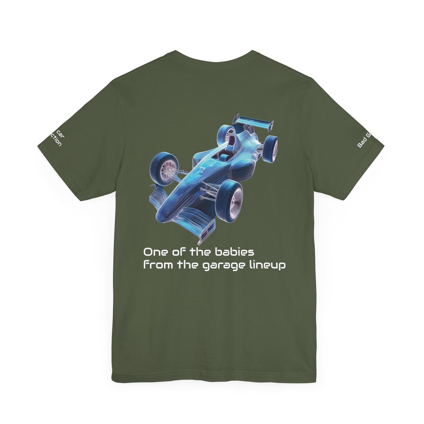 Car Graphic Tee Shirt for Car Lovers Lightweight Cotton T Shirt Printed in USA with Eco Ink