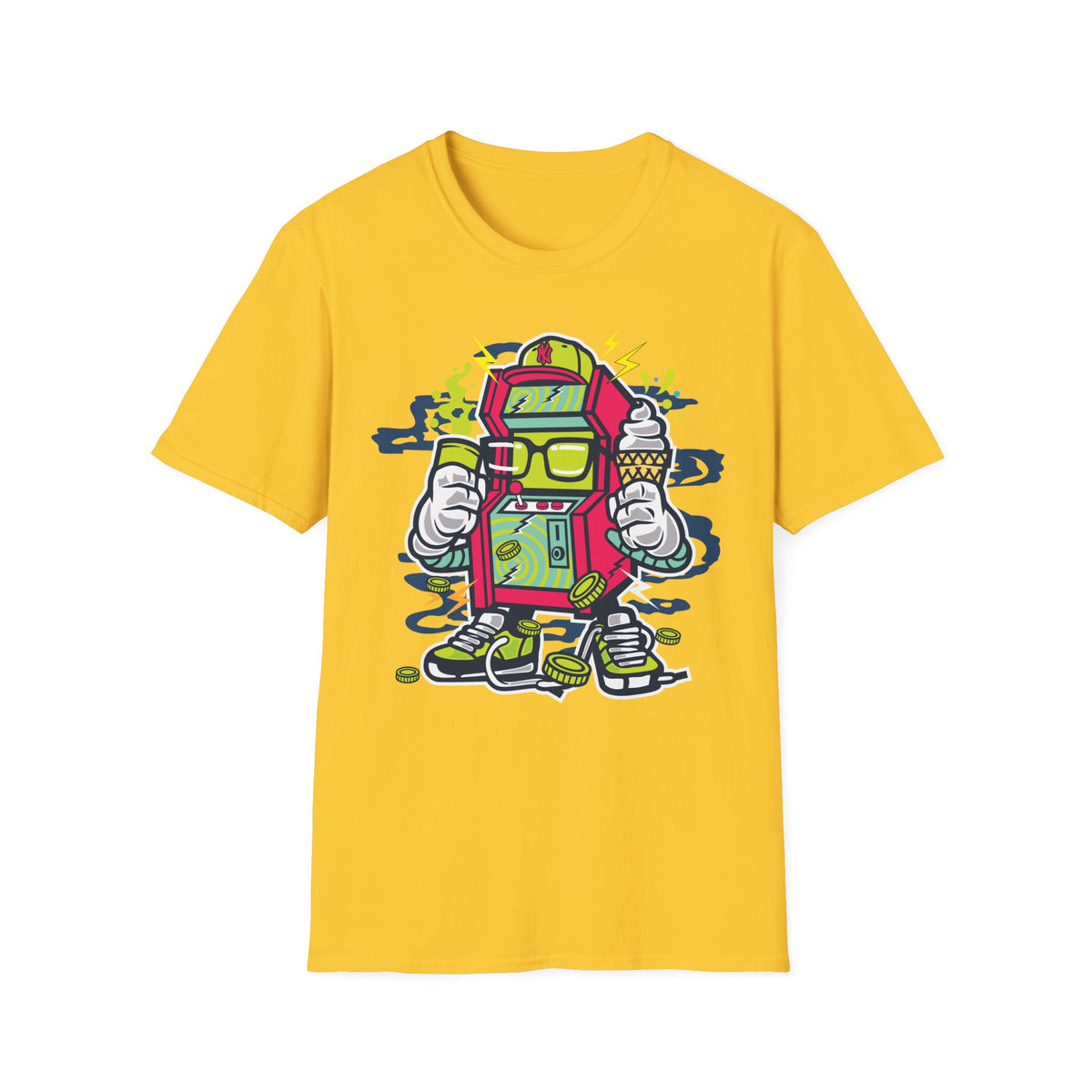 Funny Cartoon Animation Graphic Tee Gildan Unisex 100 Cotton Tee Shirt f102