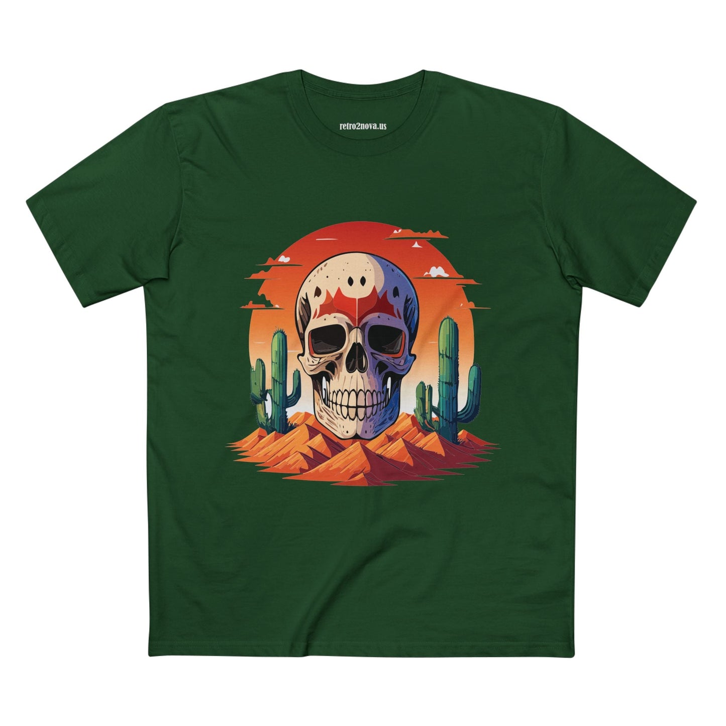 Skull Shirt Unisex Skeleton Tee With Original Art Design Premium Cotton Retro2Nova Art Collection