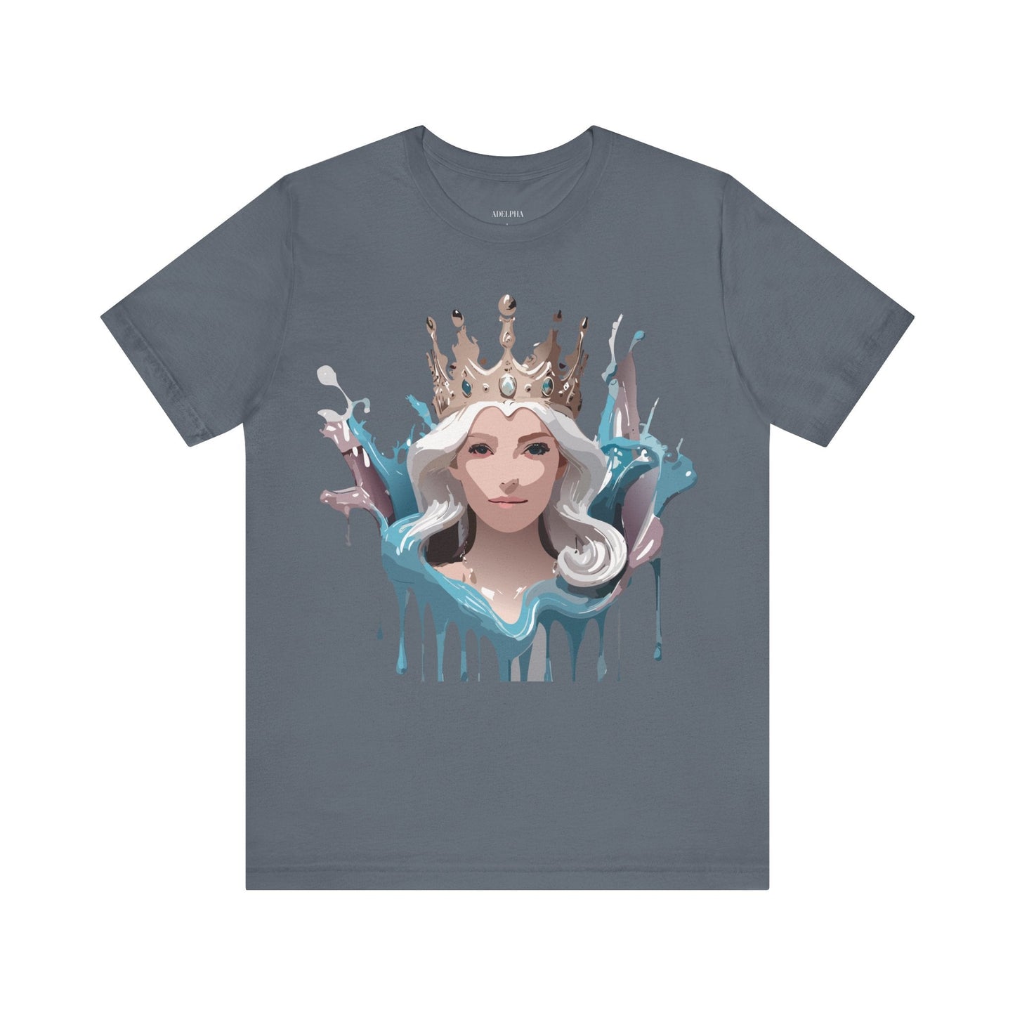 Queen Graphic T Shirt Unisex Vintage Inspired Adelpha Artwork Premium Cotton Tee For Everyday Wear