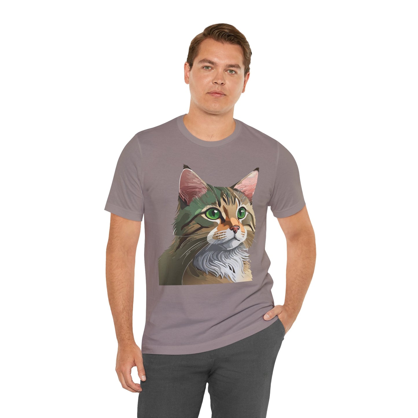 Unisex Animal Shirt Tee With Animals Art Design Wild Animals Print Tee Shirt Comfort Fit