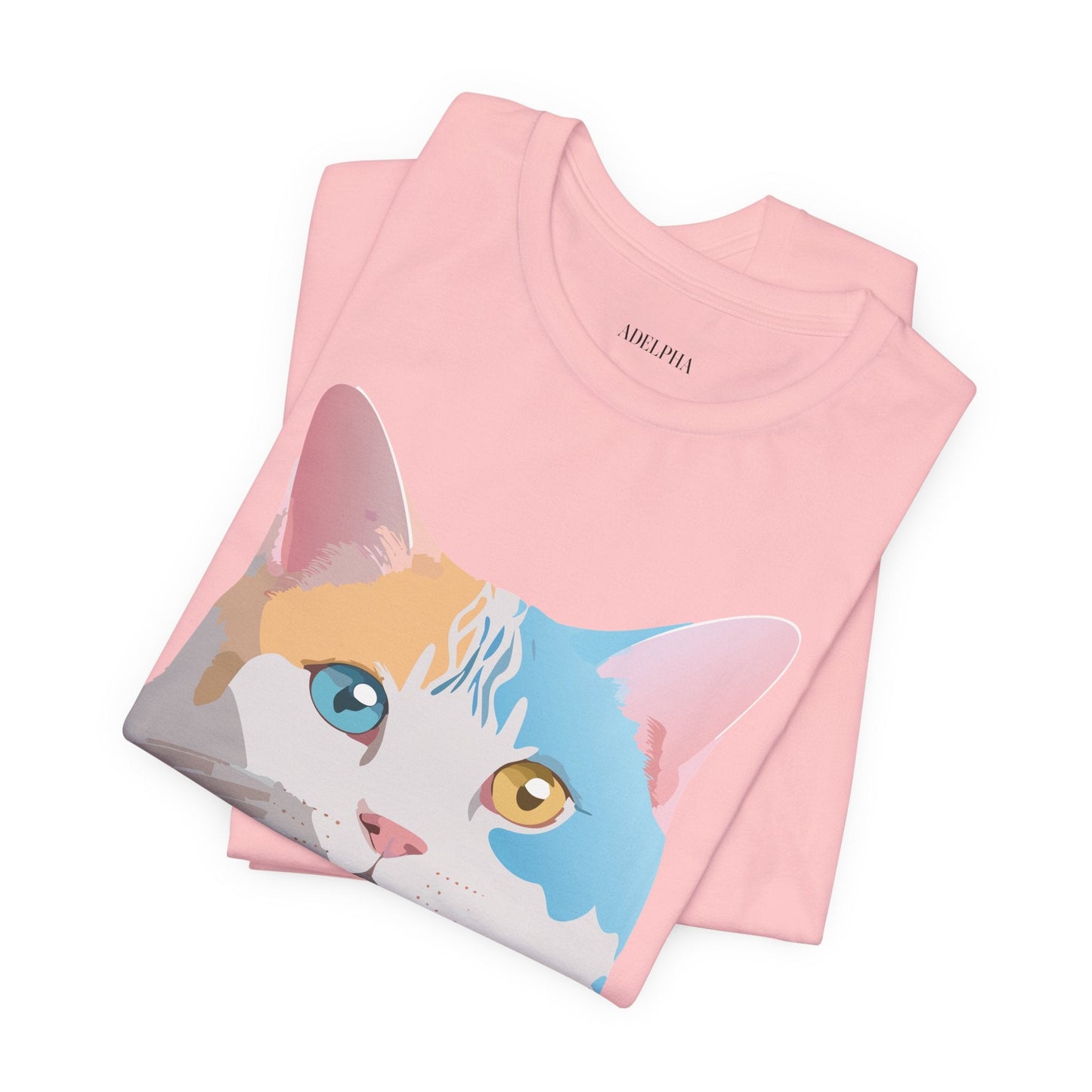 Adelpha Cat Graphic Tee Unisex Jersey Short Sleeve Vintage Inspired
