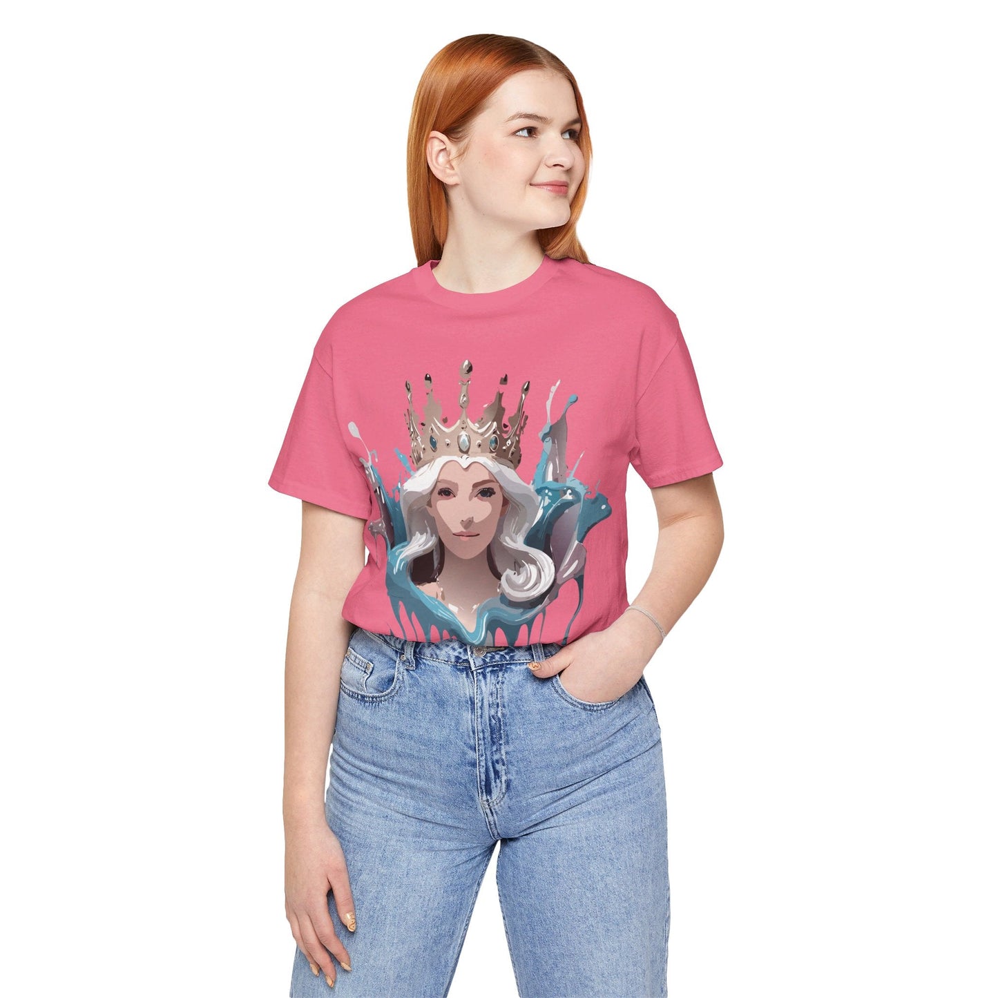 Adelpha Queen Graphic Tee Unisex Jersey Short Sleeve Vintage Inspired Artwork Tee