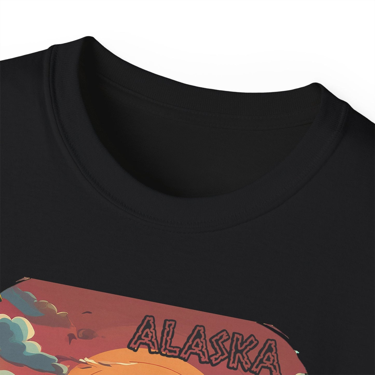 Alaska Graphic Unisex Cotton T‑Shirt 3