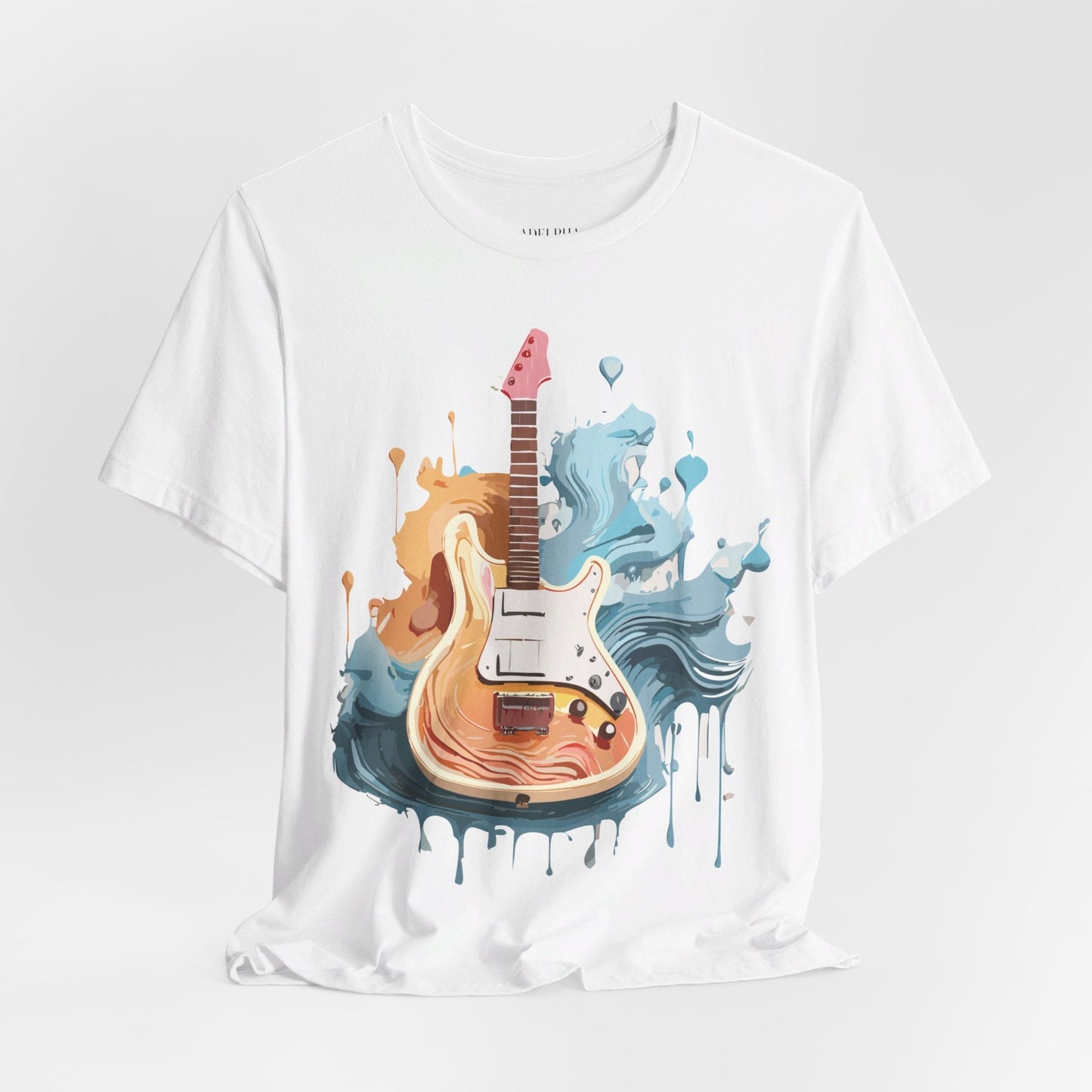 Adelpha Music Graphic T Shirt Unisex Jersey Short Sleeve Vintage Inspired Tee Art Collection