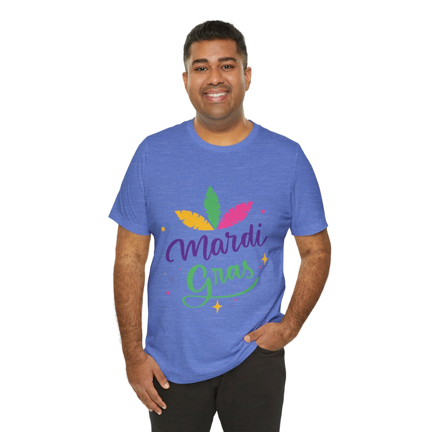 Unisex Cotton Tee Shirt for Mardi Gras