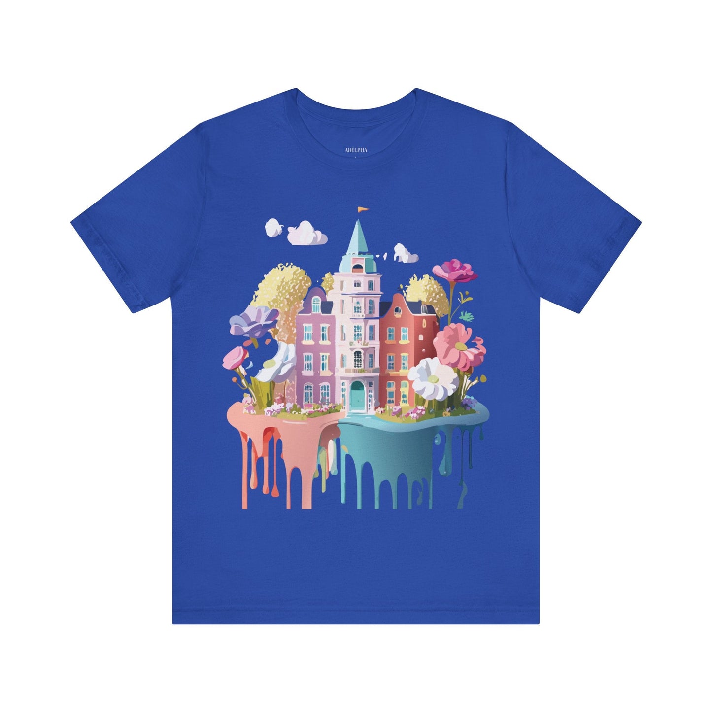 Amsterdam Tourist Shirt Unisex Graphic Tee Vintage Inspired Artwork Art Design By Adelpha