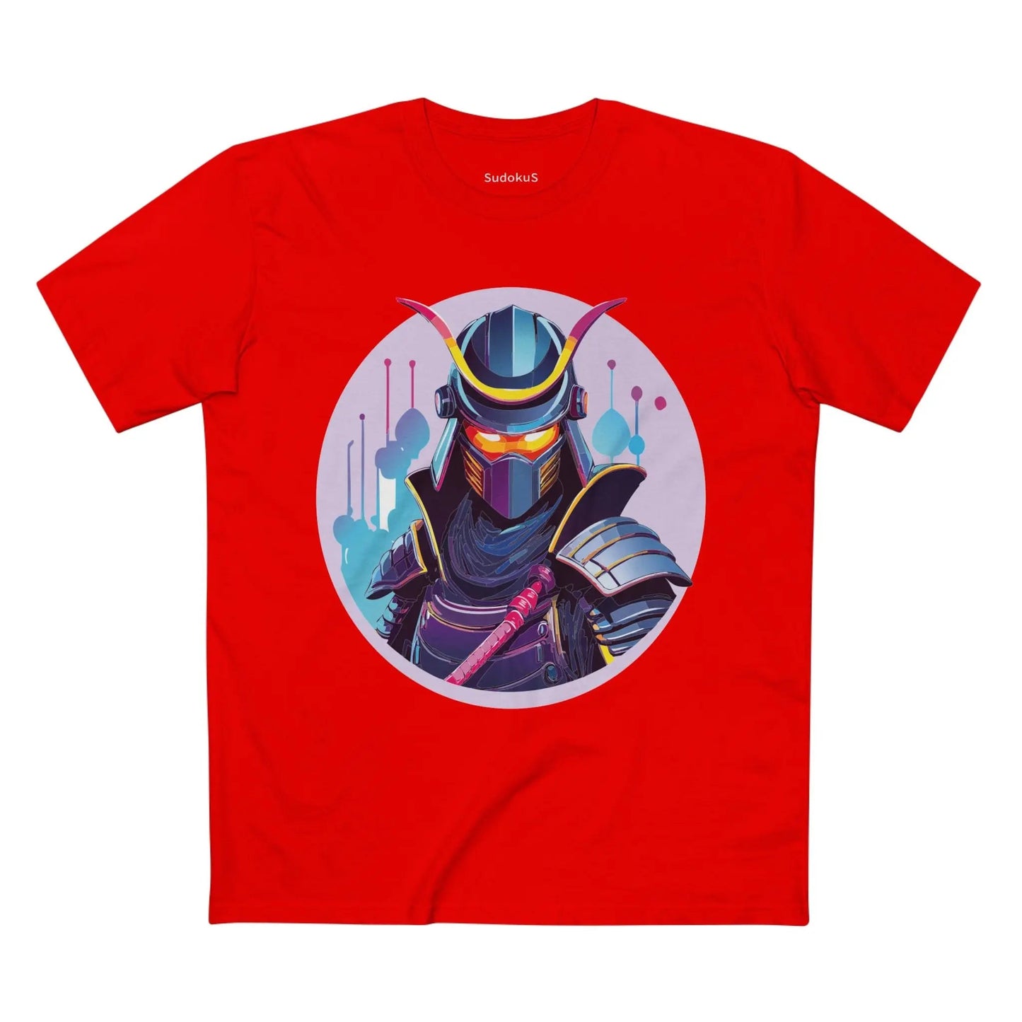 Samurai Graphic Unisex 100 Cotton Staple Tee 15