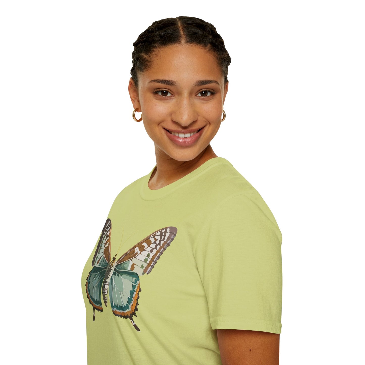 Butterfly Monarch Shirt Unisex Gildan Softstyle 64000 T Shirt 100 Percent Cotton
