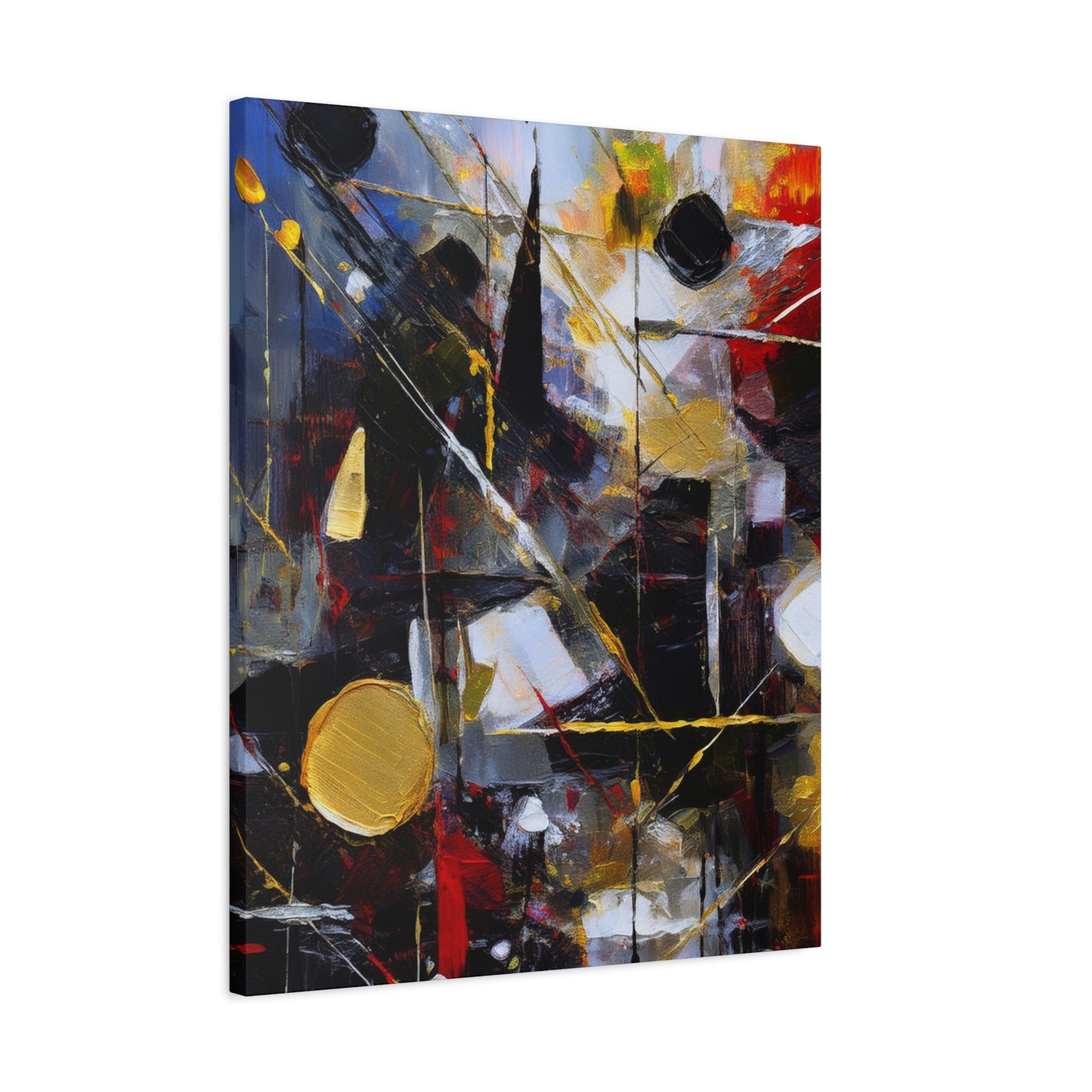Abstract Oil Painting Print Canvas 20x24,20x30,24x30 24x32,24x36,30x40 32x48,36x48,40x60 Pine-Wood Inner Frame ABS-195