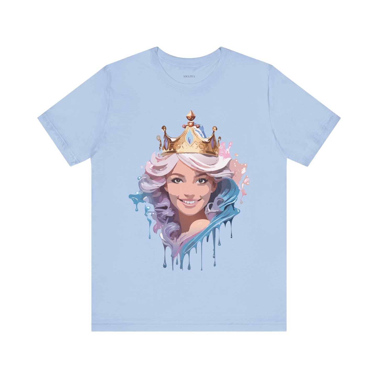 Queen Graphic Tee From Adelpha Vintage Inspired Art Design Unisex Jersey Short Sleeve