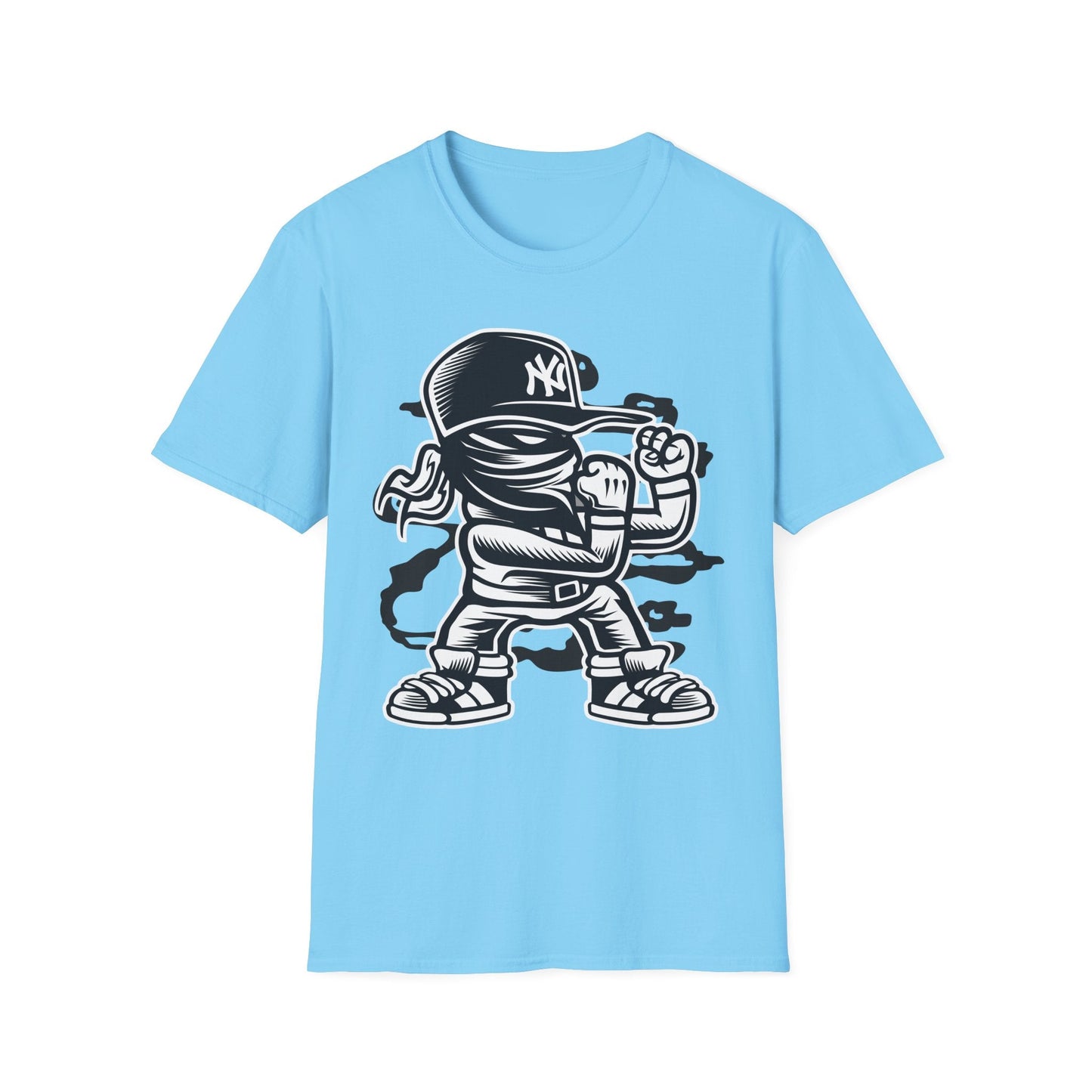 Cartoon T Shirt Animation T Shirt Funny Tee Shirt Unisex Softstyle Cotton Tee Gildan 64000