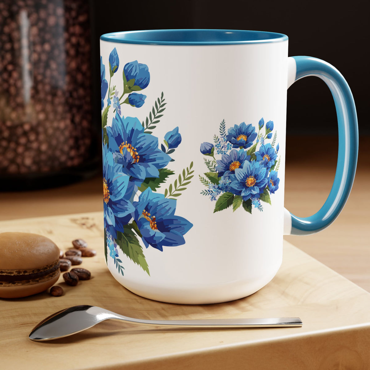 Floral Mug, Floral Cup