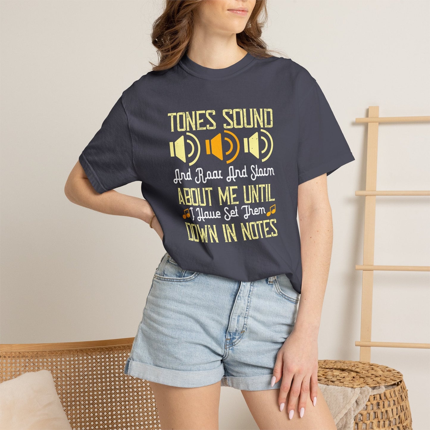 Music Graphic Design Unisex Cotton T-shirt m47