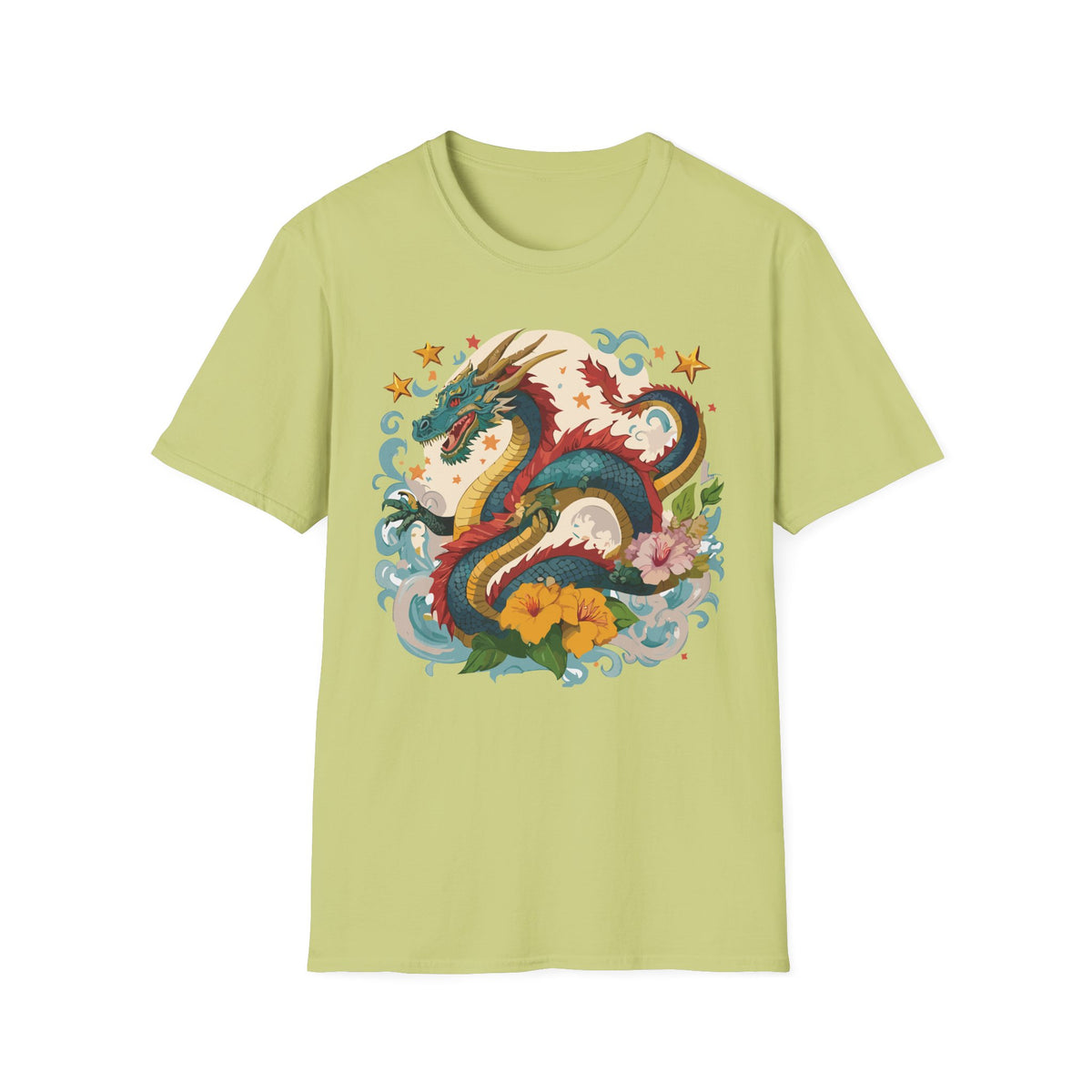 Dragon Graphic Tee Gildan Unisex 100 Cotton Tee Shirt with Animal a47