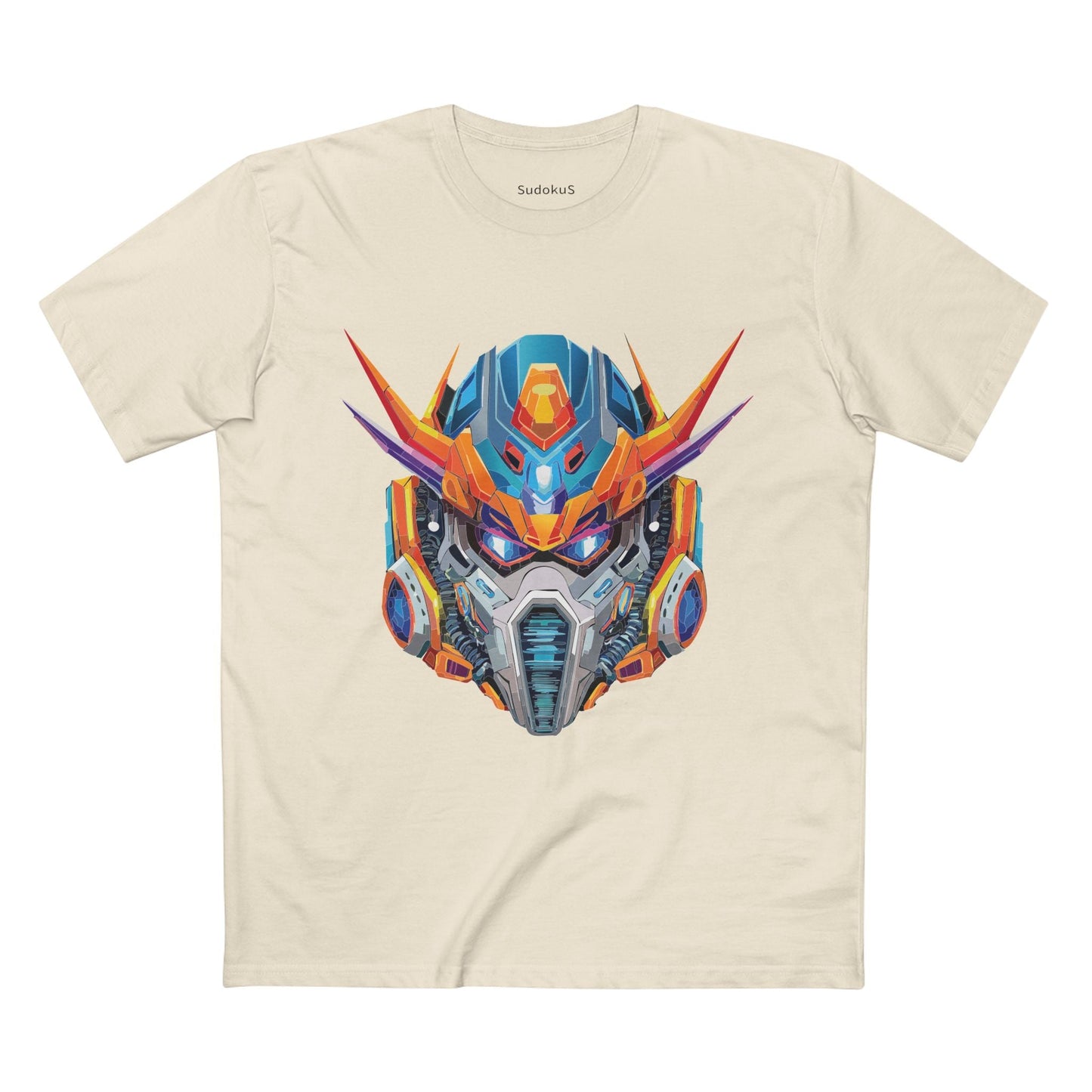 Cyborg Robot Graphic Unisex 100 Cotton Staple Tee 14