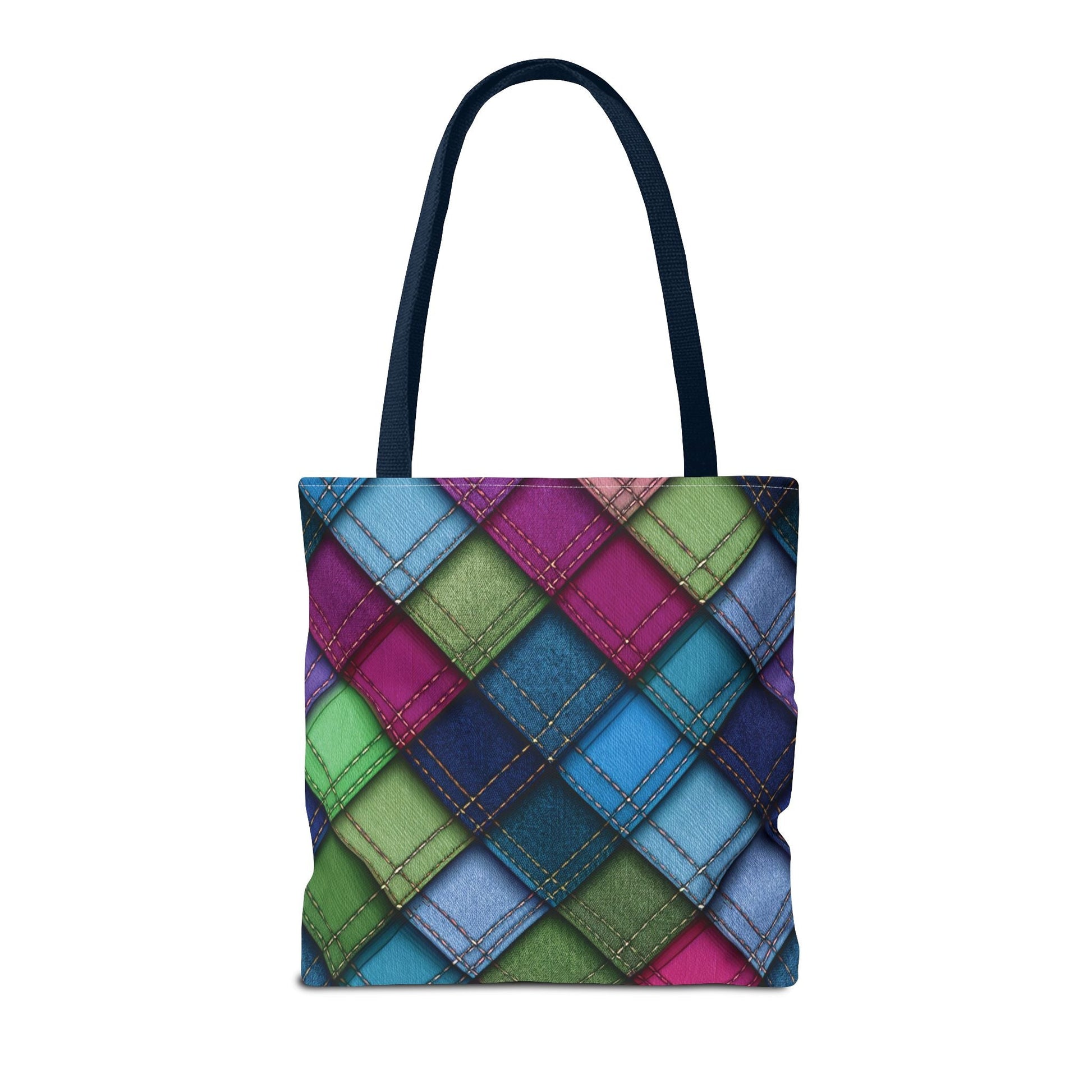 Denim Canvas Bag, Tote Bag Denim Printify