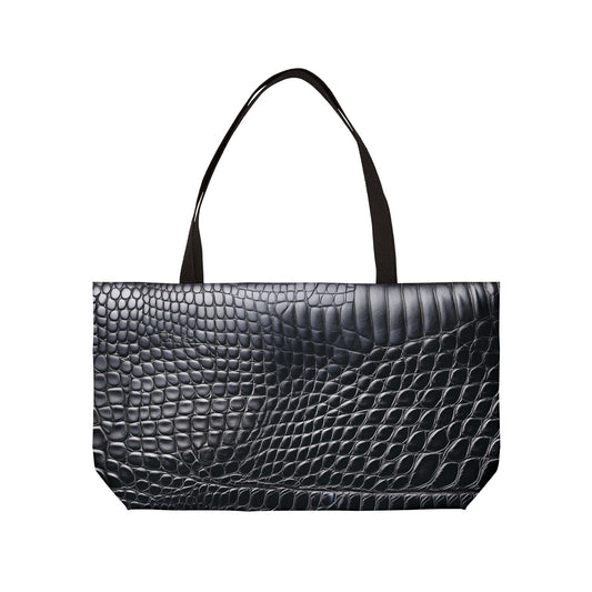 Leather Print Big Bag High-Quality 100% Spun Poly 24x13 Canvas Art Bag L-10